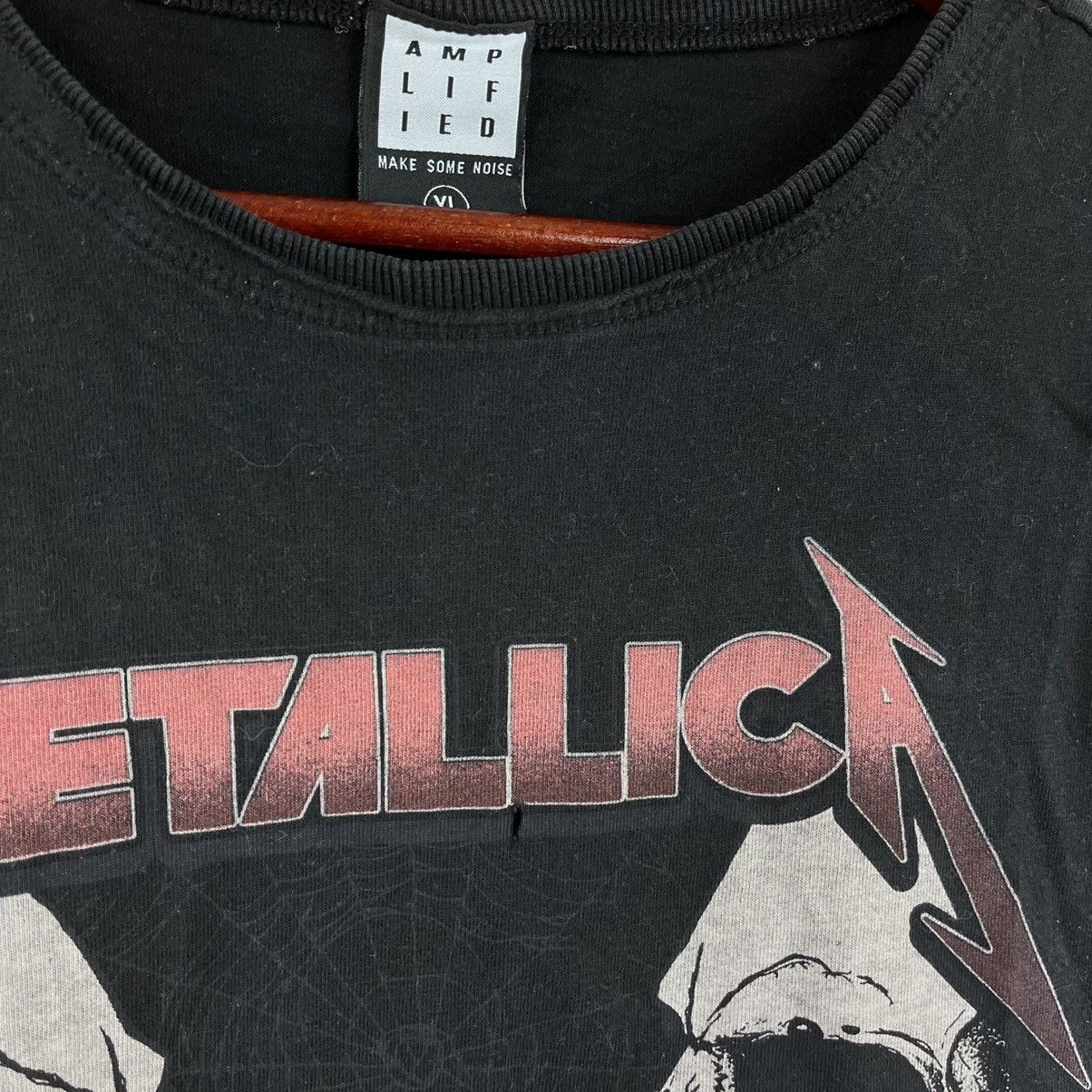 Band Tees × Metallica Vintage Metallica Birth School Death Big Logo Size L Size US L / EU 52-54 / 3 - 6 Thumbnail