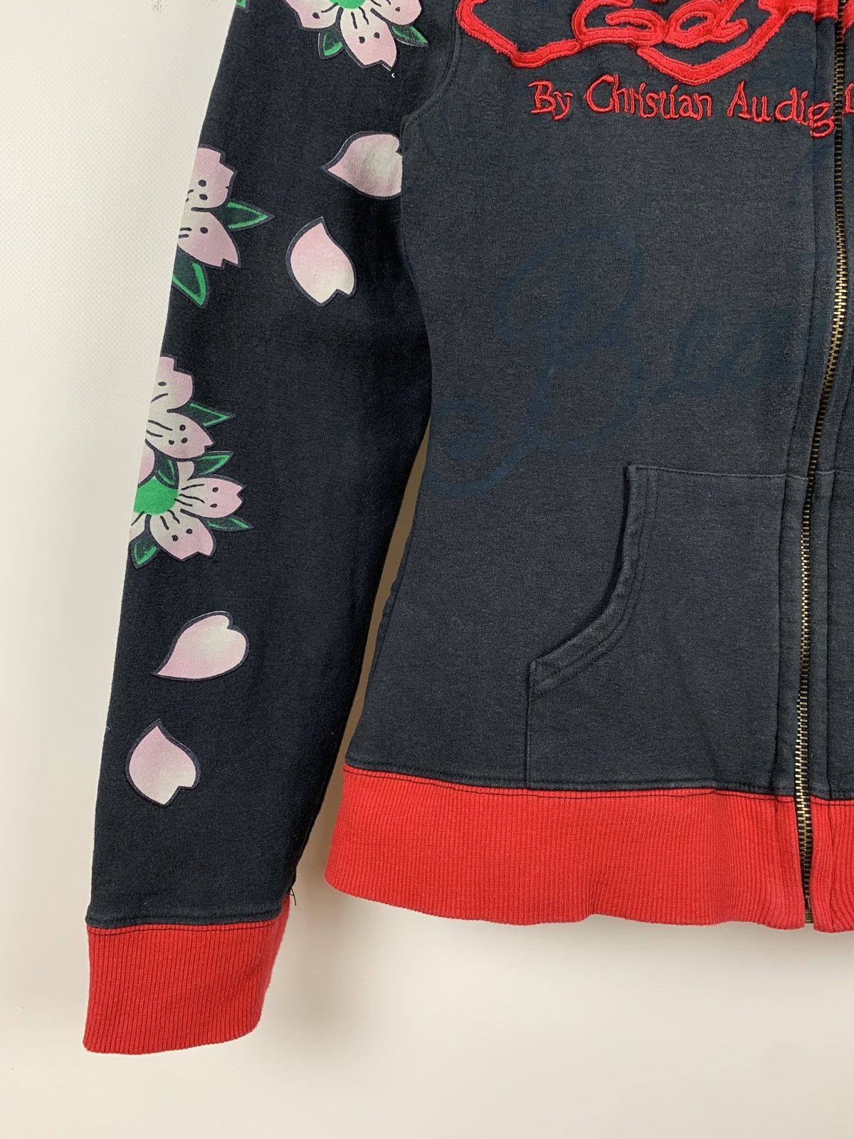 Christian Audigier Vintage Ed Hardy Women’s Rhinestones Skull Hoodie Size S / US 4 / IT 40 - 9 Thumbnail