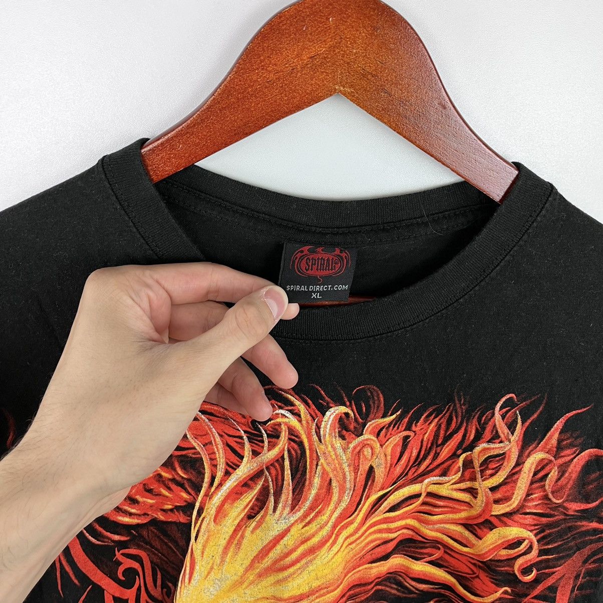 Other Mithology T-Shirt Firebird Print Double Logo Yin Yang Size US XL / EU 56 / 4 - 6 Thumbnail
