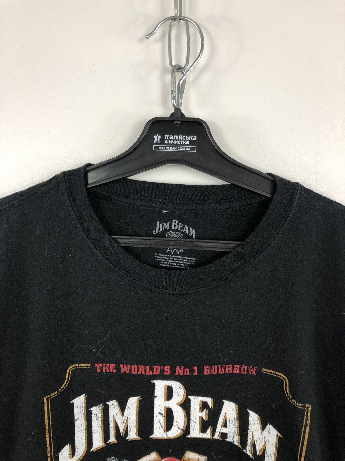 Other × Vintage Vintage Jim Beam Big Logo T-Shirt Black Size S Size US S / EU 44-46 / 1 - 3 Thumbnail