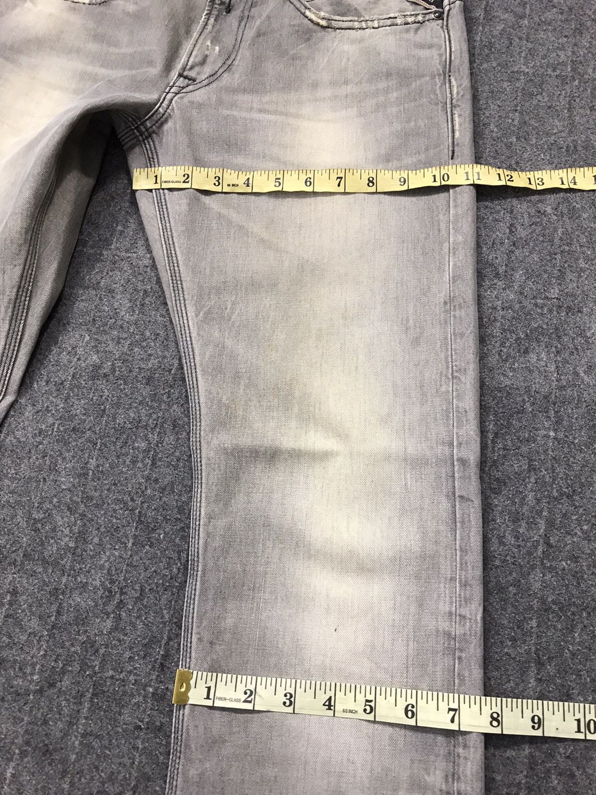 Replay Vintage Replay Distressed Jeans Zipper Style Size US 33 - 23 Thumbnail