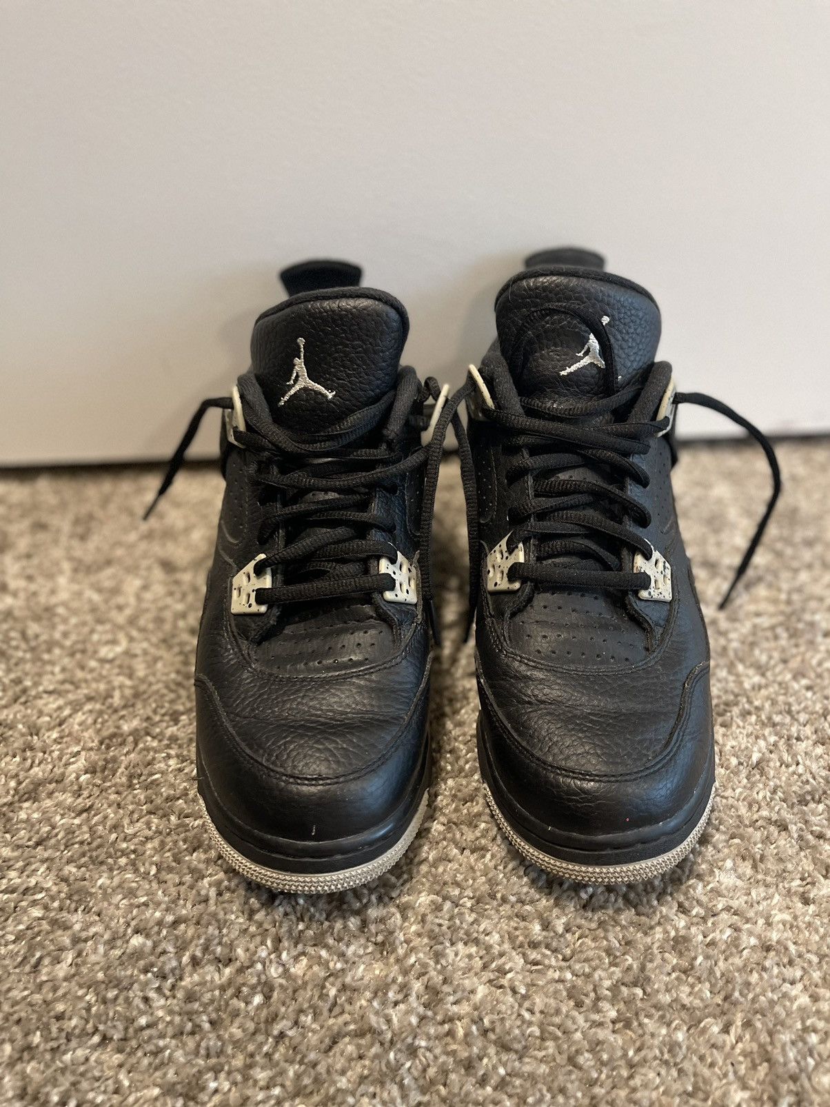 OG Jordan 4s Oreo in black