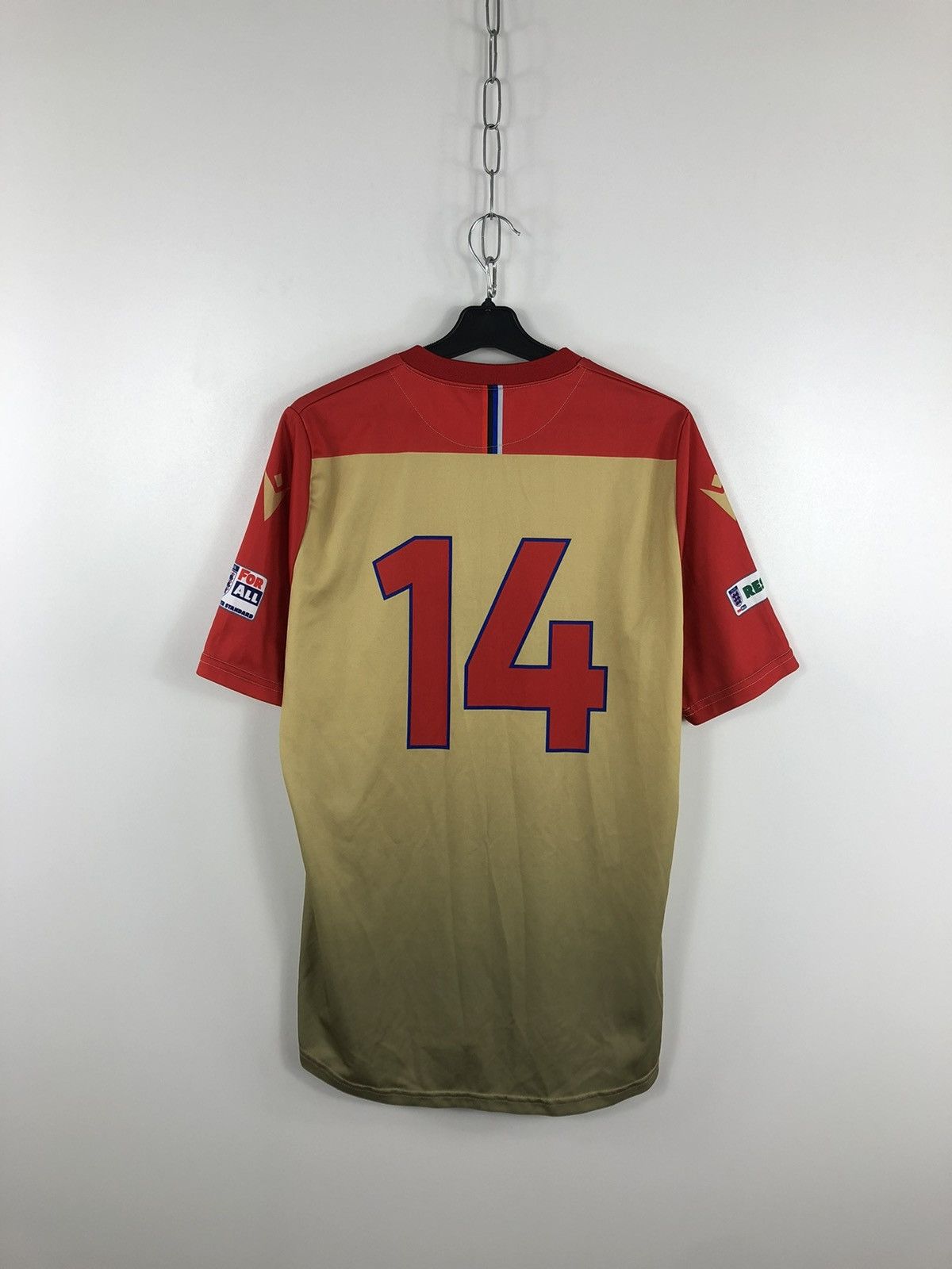 Vintage Millbrook Soccer Jersey T-Shirt Gold/Red Size L Size US L / EU 52-54 / 3 - 2 Thumbnail