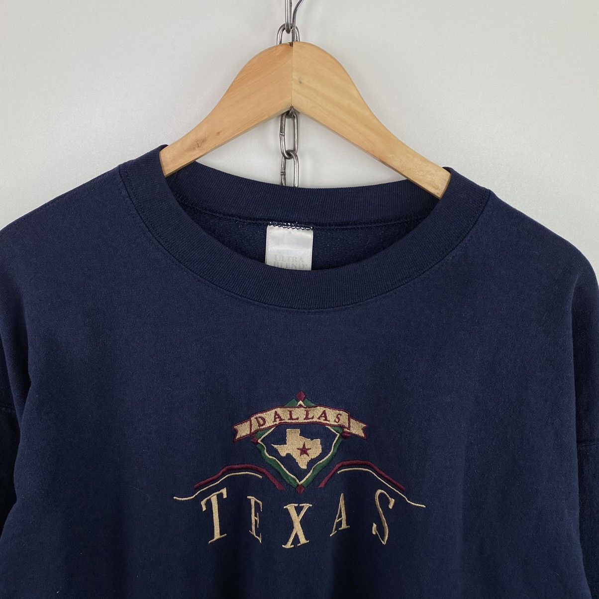 Vintage Vtg American Style Dallas Texas Sweatshirt Embroidery Size M Size US M / EU 48-50 / 2 - 3 Thumbnail