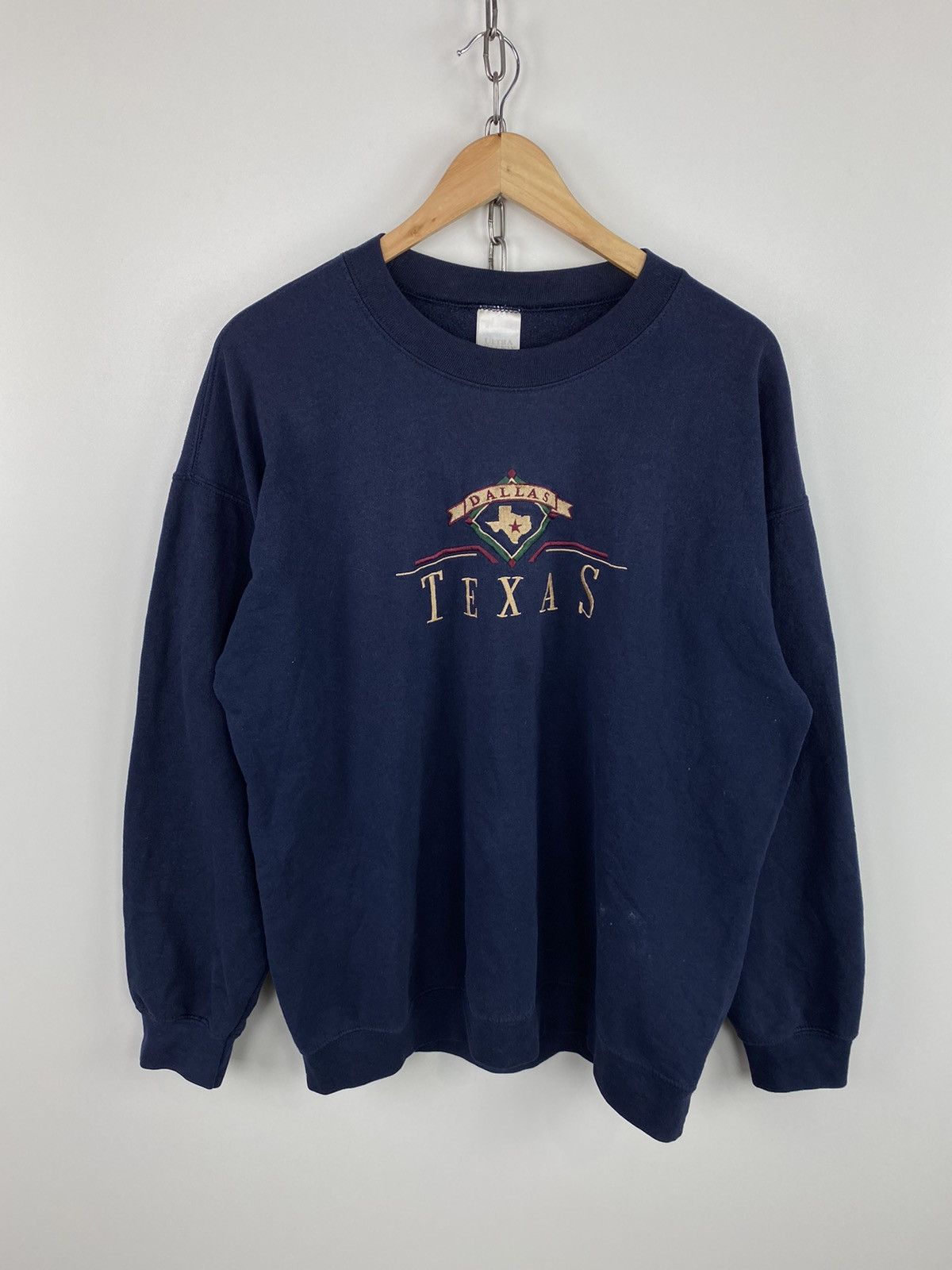Vintage Vtg American Style Dallas Texas Sweatshirt Embroidery Size M Size US M / EU 48-50 / 2 - 1 Thumbnail