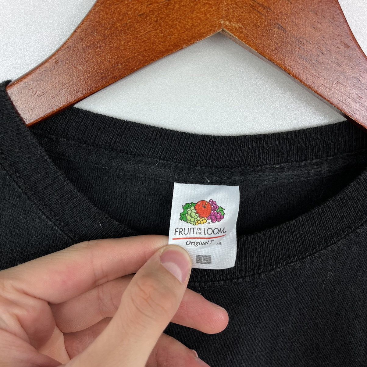 Fruit Of The Loom × Harley Davidson × Vintage Vintage Harley Davidson Kucken T-Shirt Black Size L Size US L / EU 52-54 / 3 - 7 Thumbnail