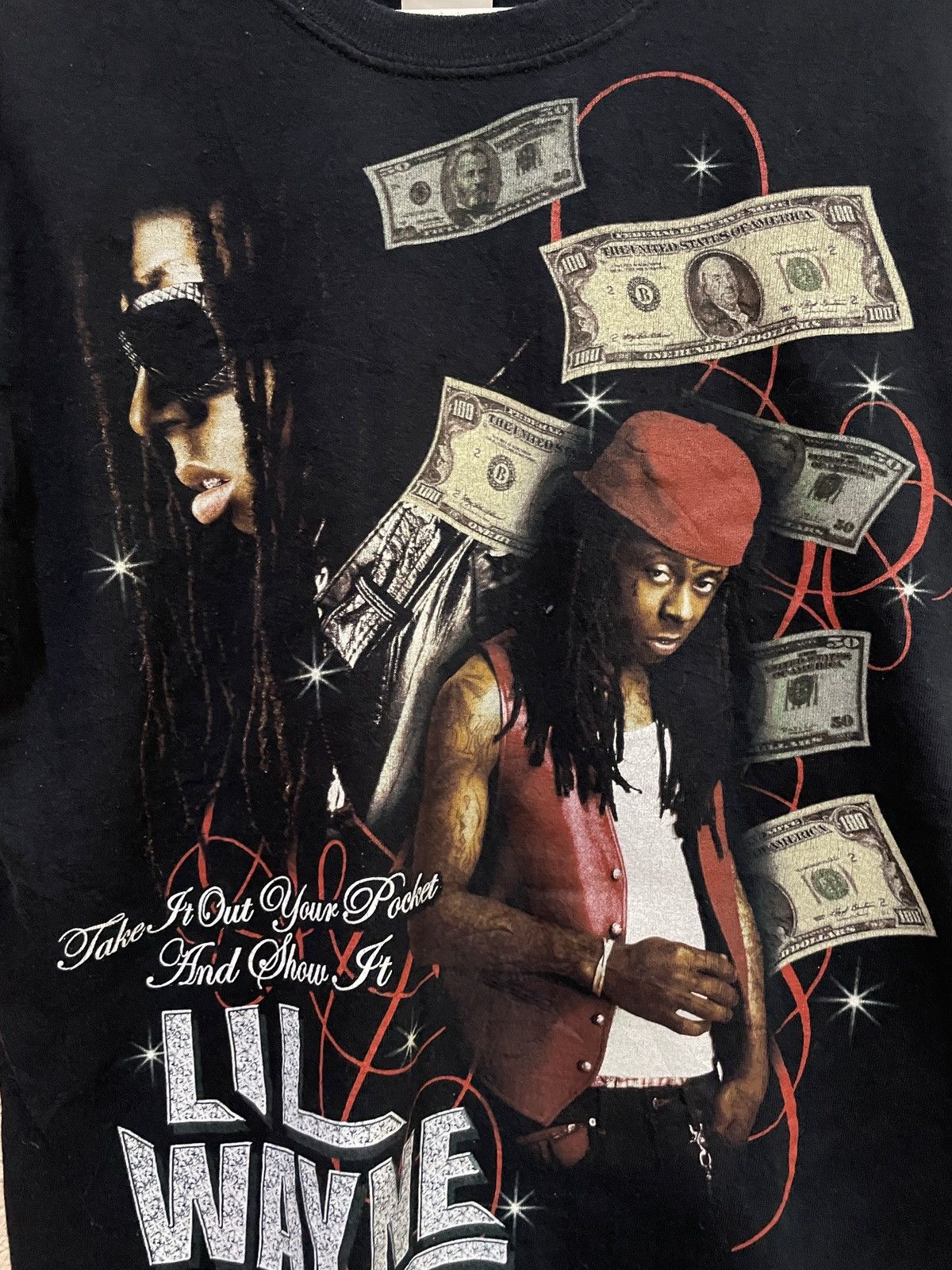 Rap Tees VINTAGE Y2K LIL WAYNE HIP HOP RAPTEES FULL PRINTED SMALL Size US S / EU 44-46 / 1 - 3 Thumbnail