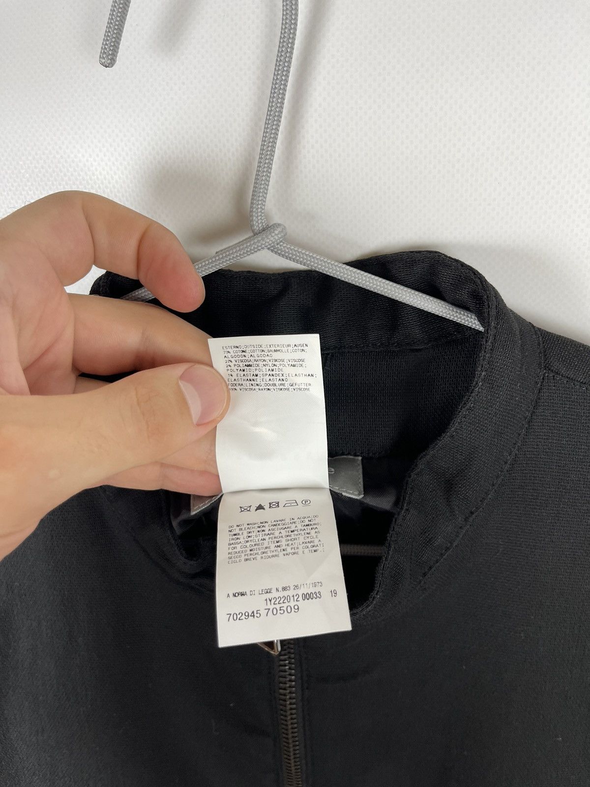 Guy Laroche Guy Laroche made in Italy zipped cotton stretch bomber jckt Size US M / EU 48-50 / 2 - 9 Thumbnail