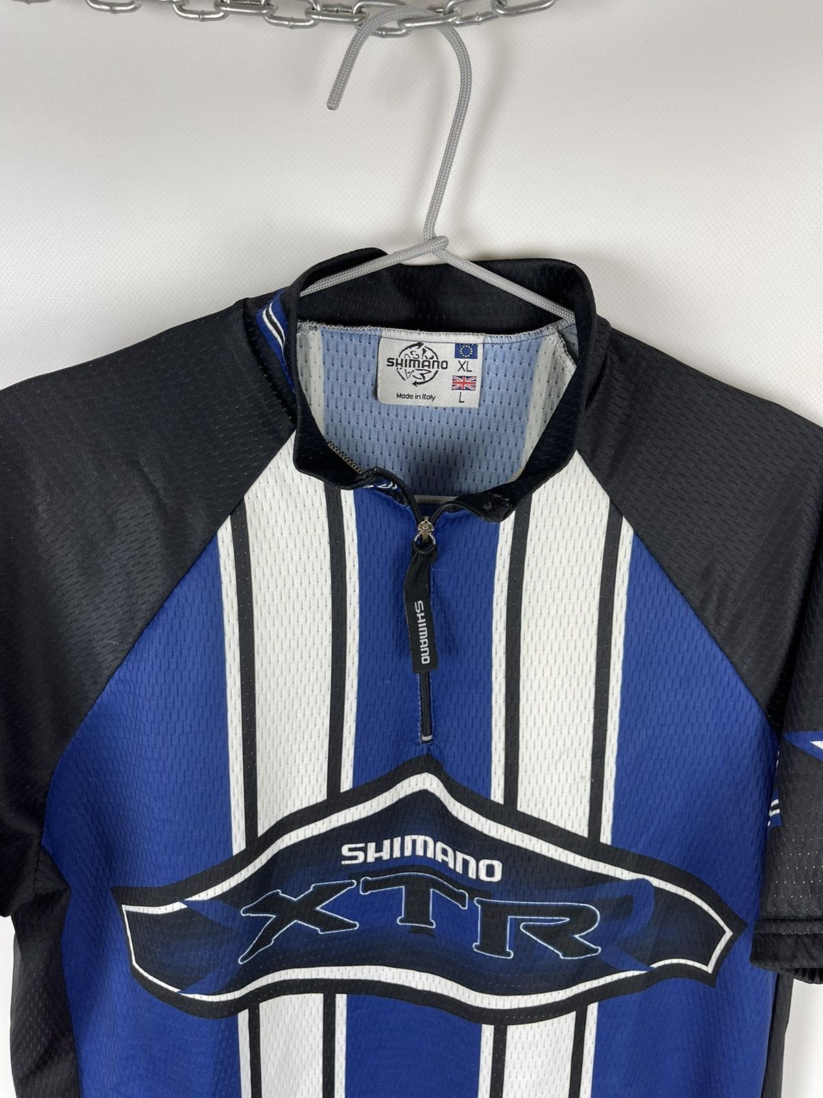 Other Shimano XTR vintage made in Italy cycle jersey Size US L / EU 52-54 / 3 - 6 Thumbnail