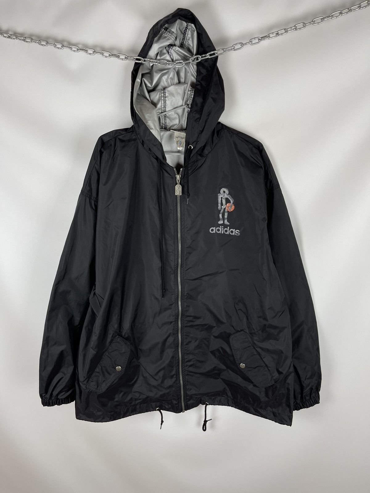 Adidas Adidas vintage 90s basketball logo streetball jacket Size US L / EU 52-54 / 3 - 1 Thumbnail
