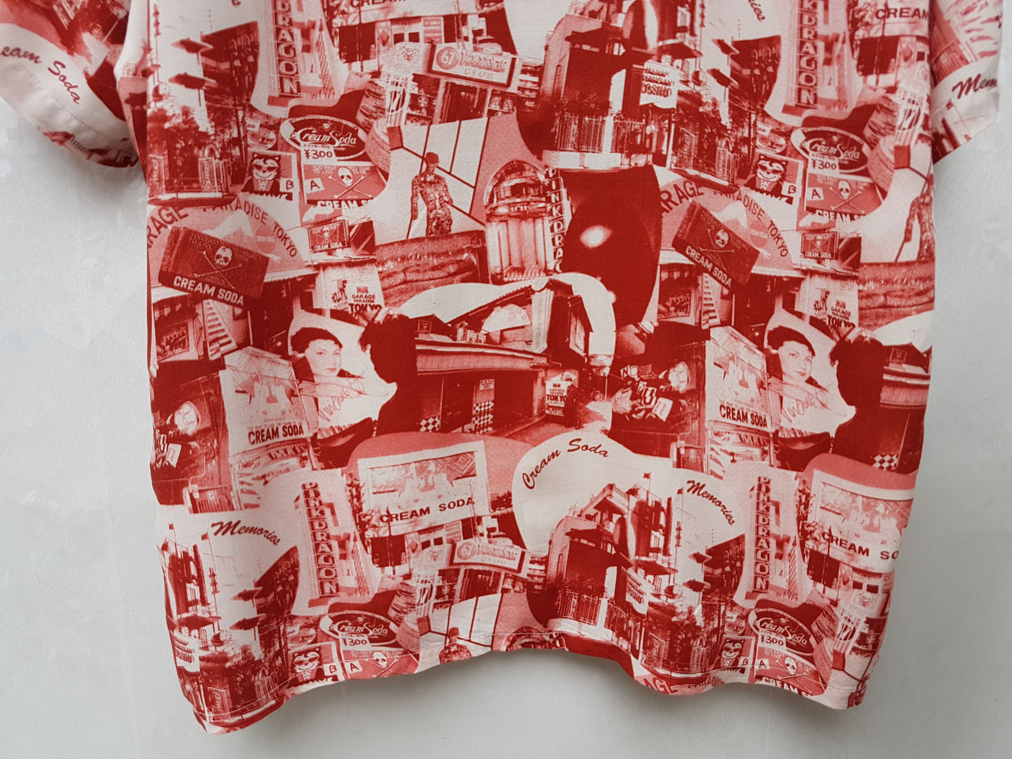 Japanese Brand Cream Soda Rayon Shirt Size US L / EU 52-54 / 3 - 7 Thumbnail