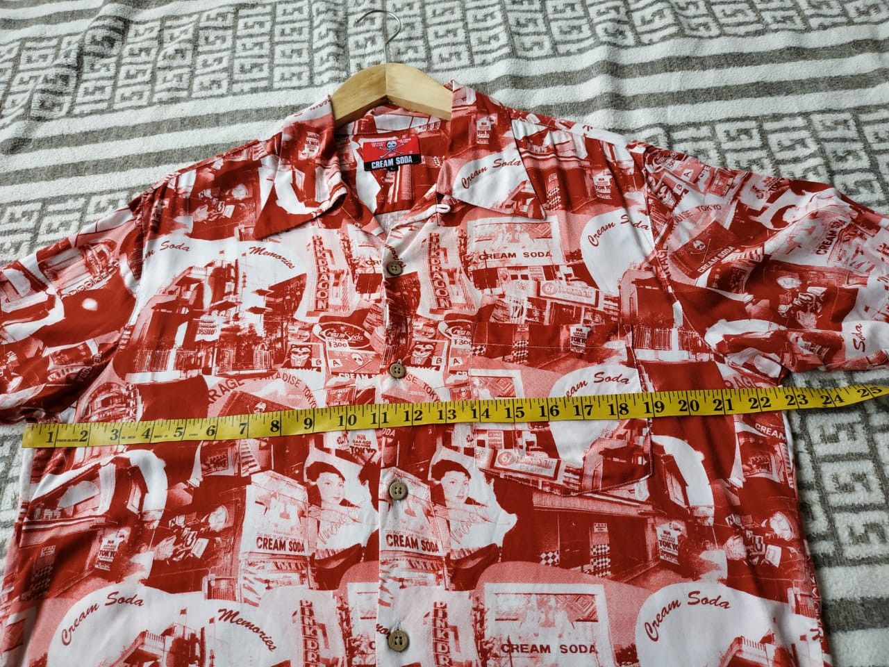 Japanese Brand Cream Soda Rayon Shirt Size US L / EU 52-54 / 3 - 16 Thumbnail