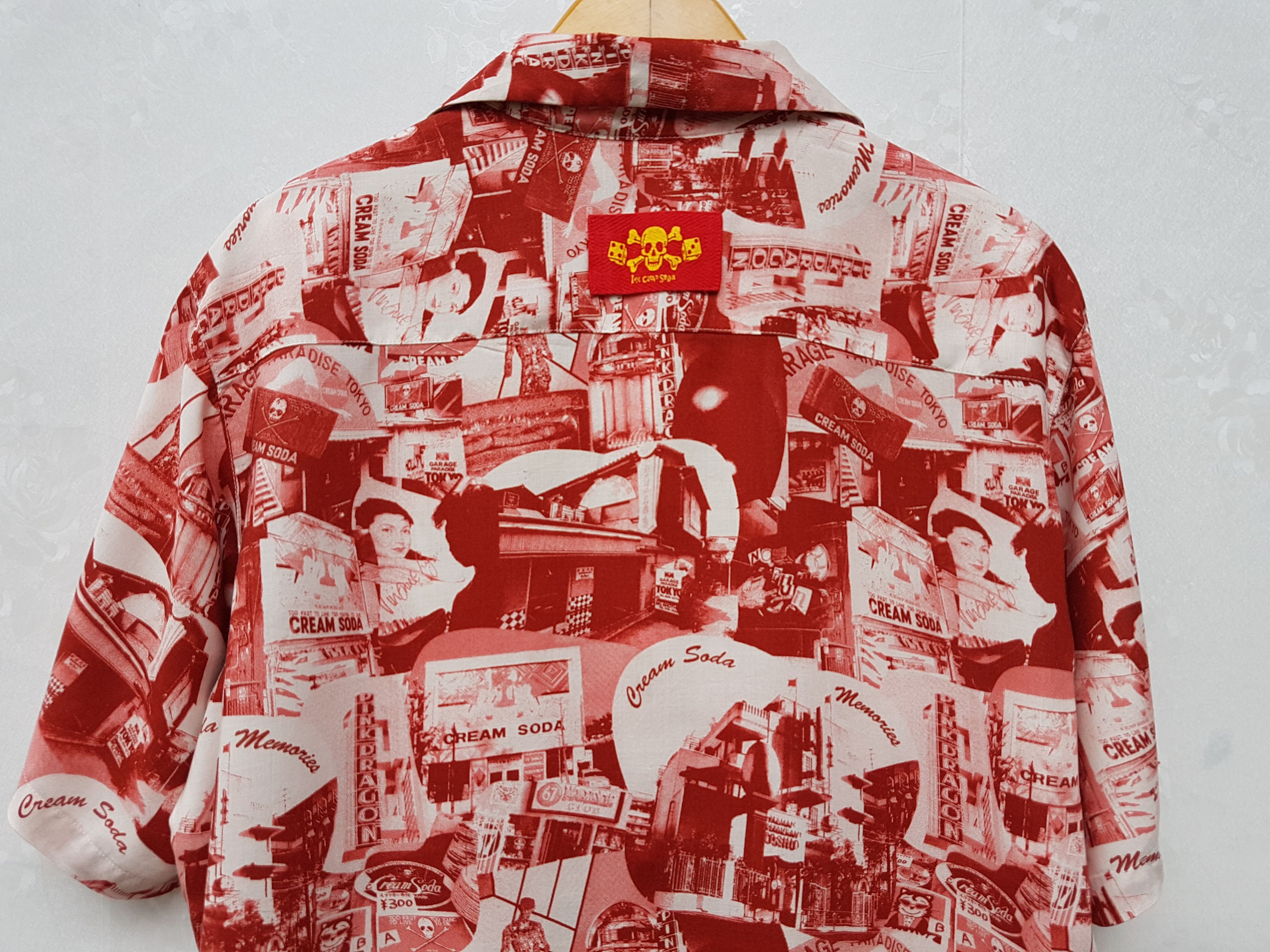 Japanese Brand Cream Soda Rayon Shirt Size US L / EU 52-54 / 3 - 8 Thumbnail