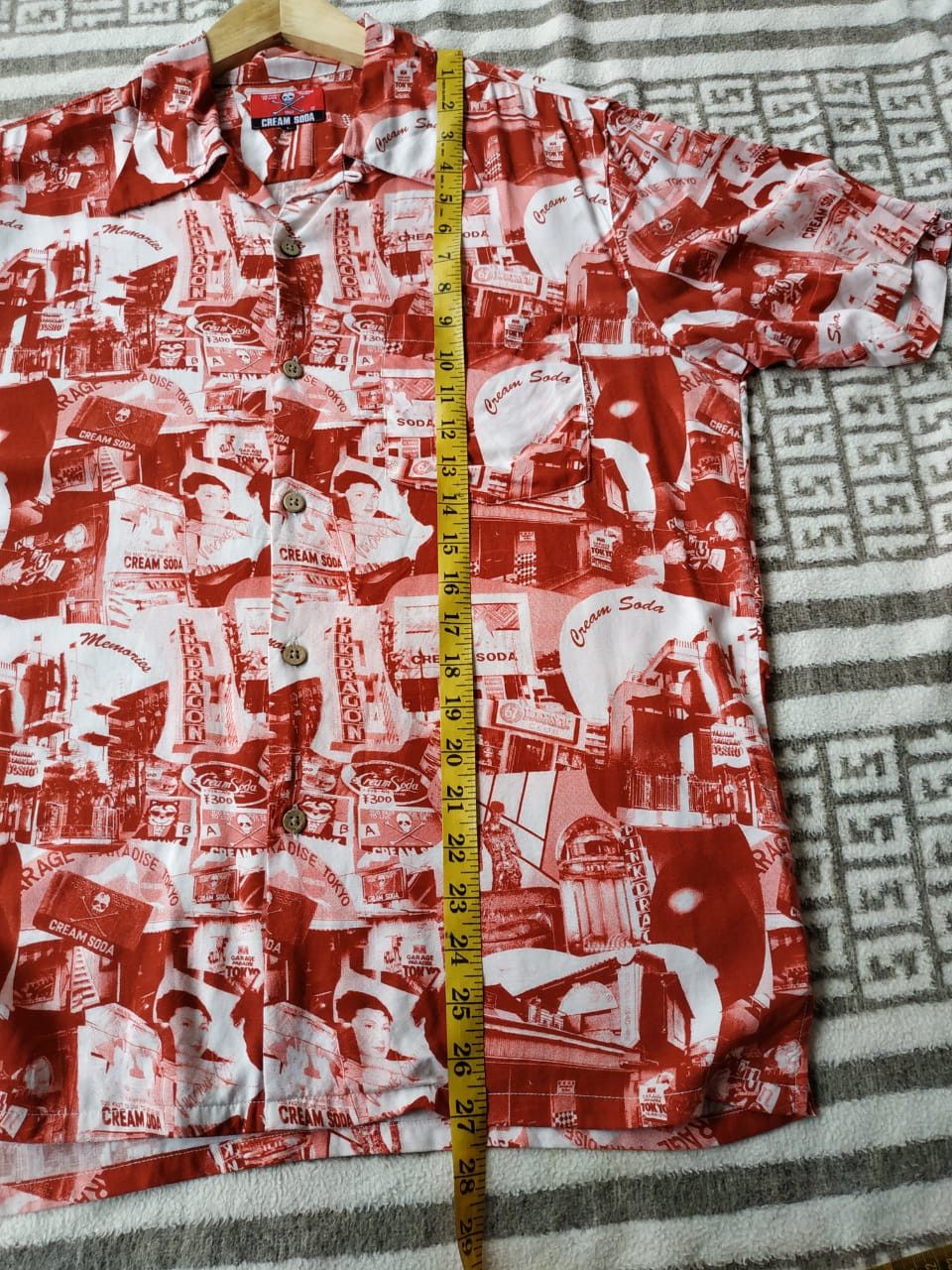 Japanese Brand Cream Soda Rayon Shirt Size US L / EU 52-54 / 3 - 15 Thumbnail