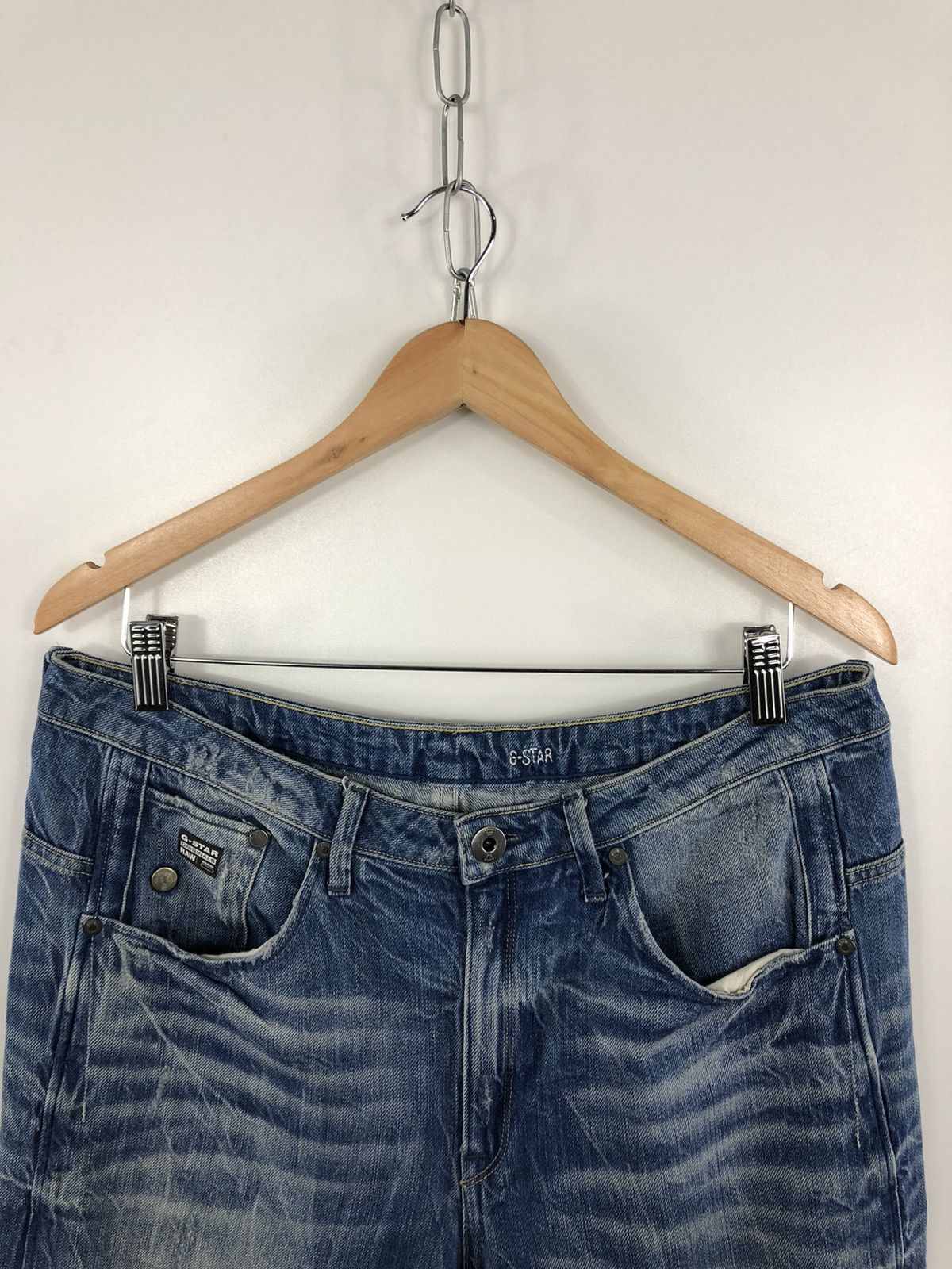 G-Star × Japanese Brand G Star Raw Arc 3D Tapered Jeans Navy Size 31 Size US 31 - 3 Thumbnail