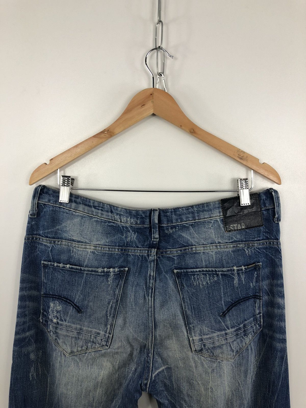 G-Star × Japanese Brand G Star Raw Arc 3D Tapered Jeans Navy Size 31 Size US 31 - 4 Thumbnail