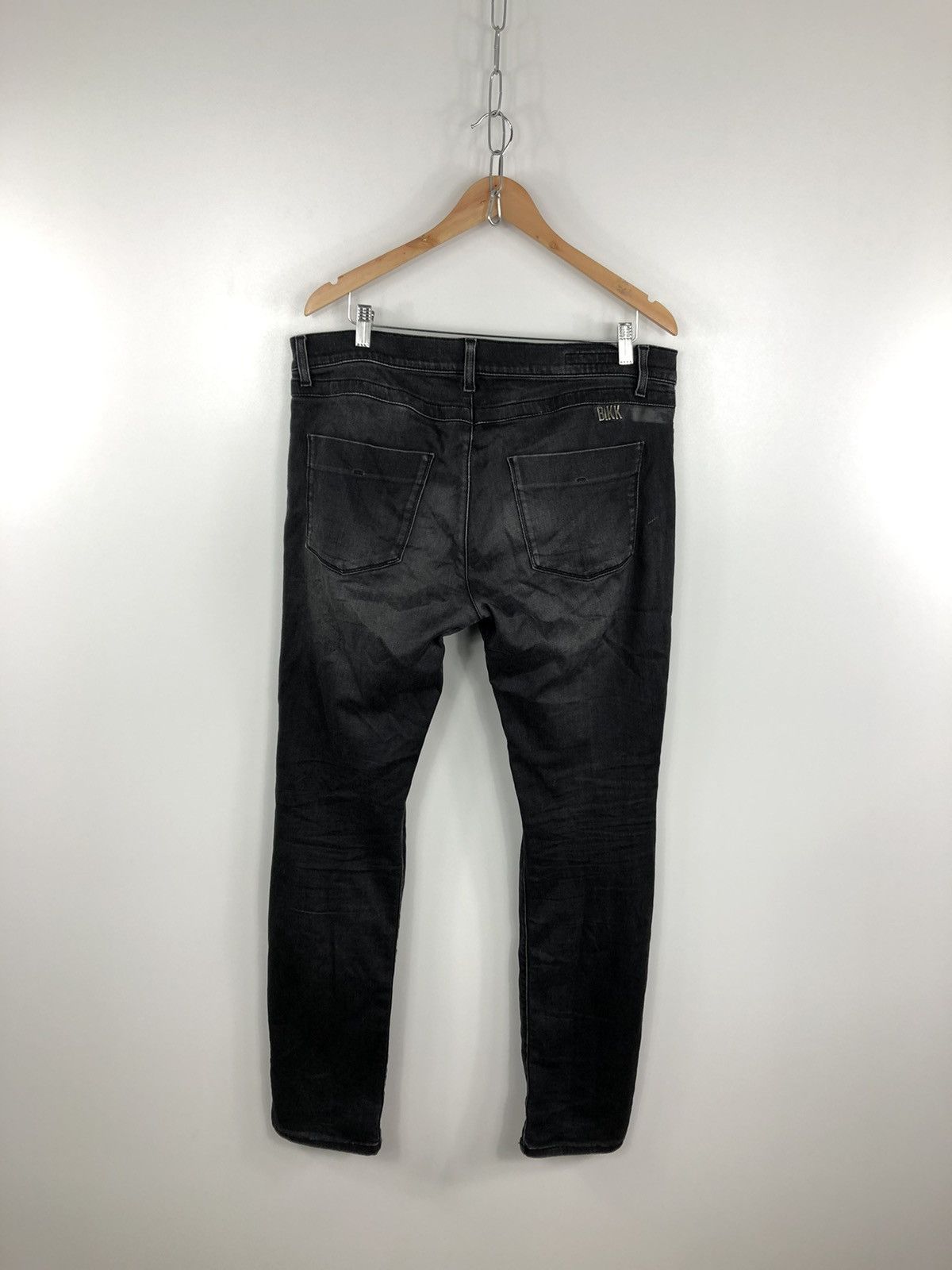 Dirk Bikkembergs Dirk Bikkembergs Jeans Slim Fit Black Size 36 Size US 36 / EU 52 - 2 Thumbnail