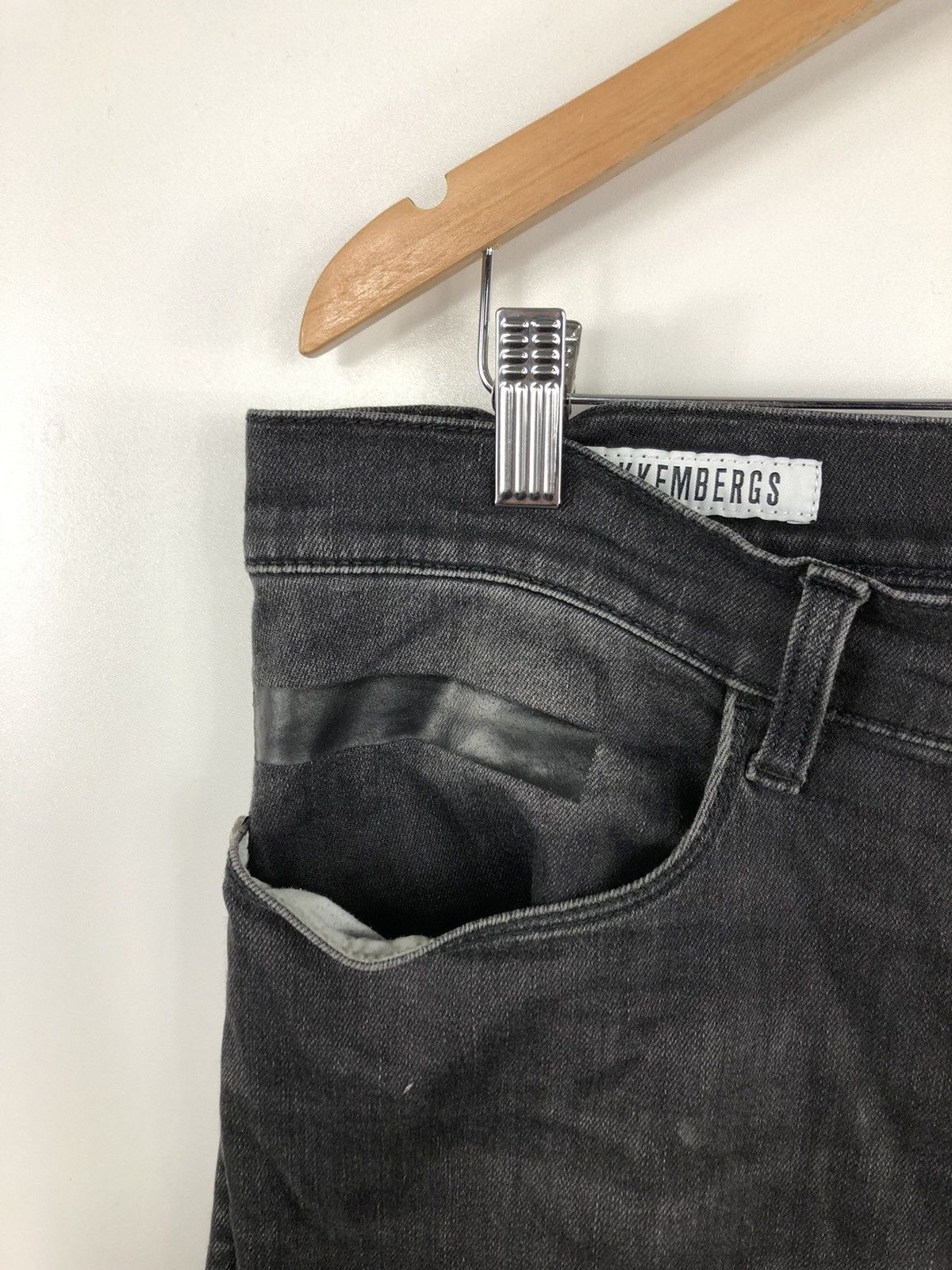 Dirk Bikkembergs Dirk Bikkembergs Jeans Slim Fit Black Size 36 Size US 36 / EU 52 - 9 Thumbnail