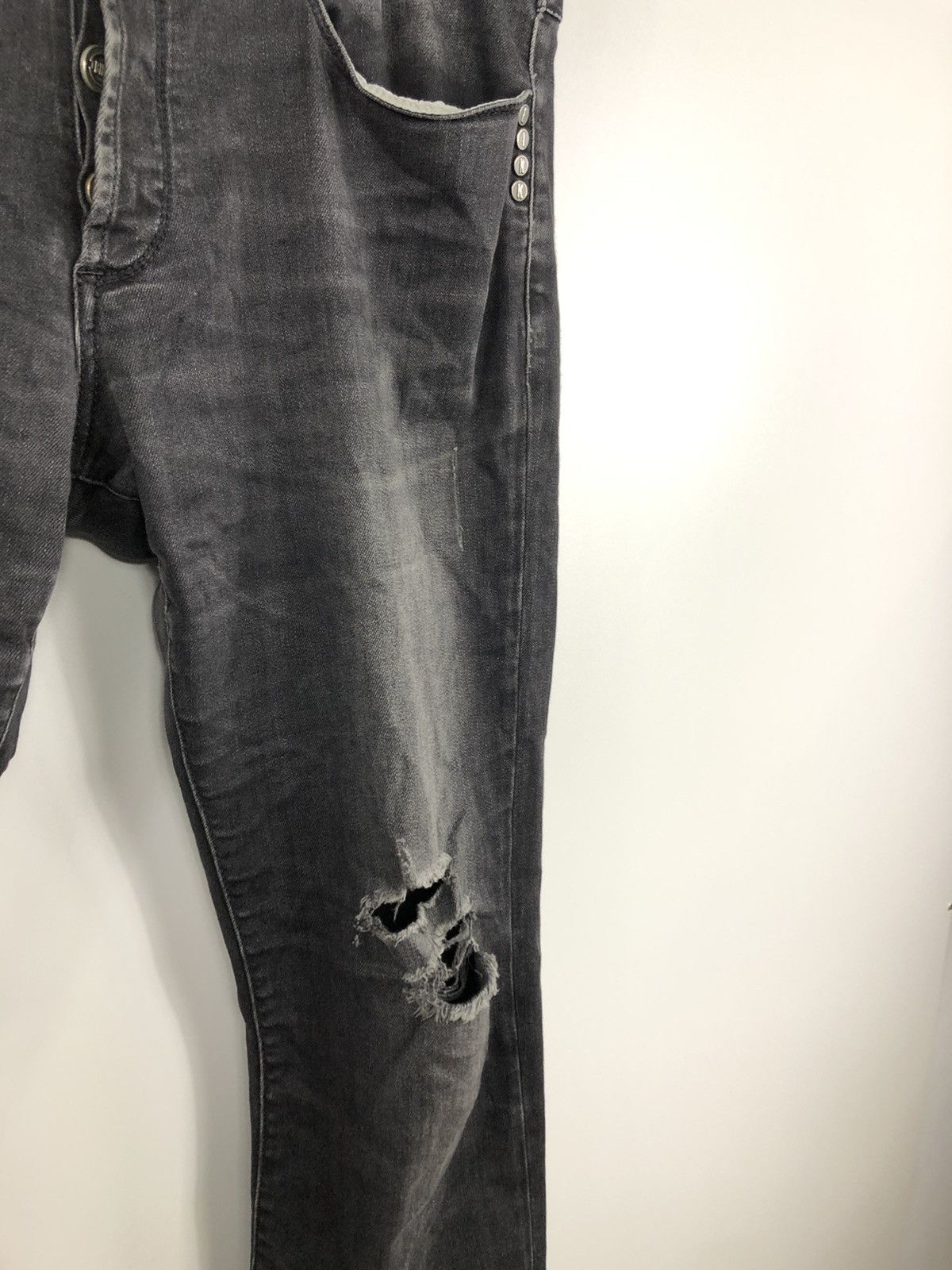 Dirk Bikkembergs Dirk Bikkembergs Jeans Slim Fit Black Size 36 Size US 36 / EU 52 - 8 Thumbnail