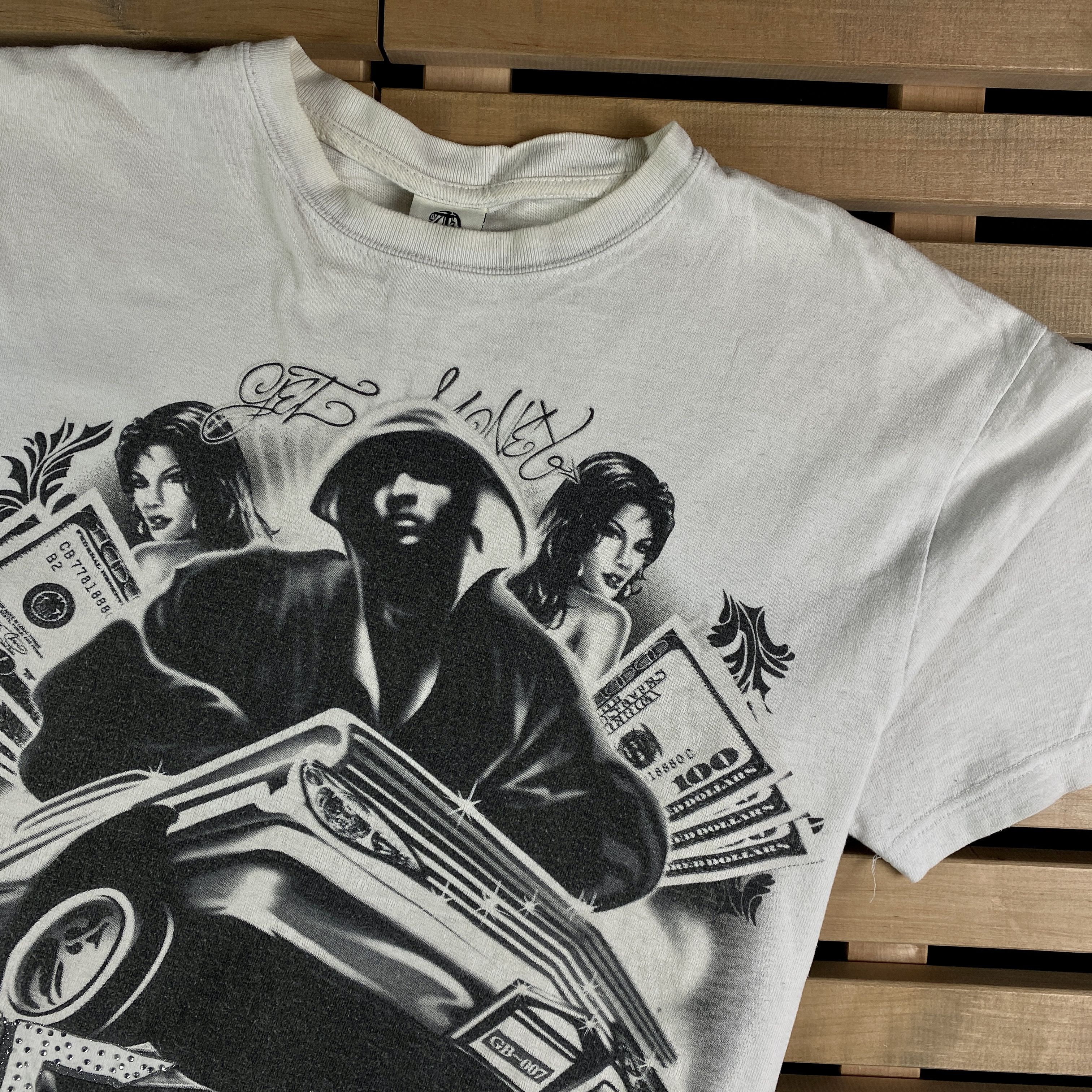 Vintage Mens Vintage T Shirt Hustler Size M Size US M / EU 48-50 / 2 - 2 Thumbnail