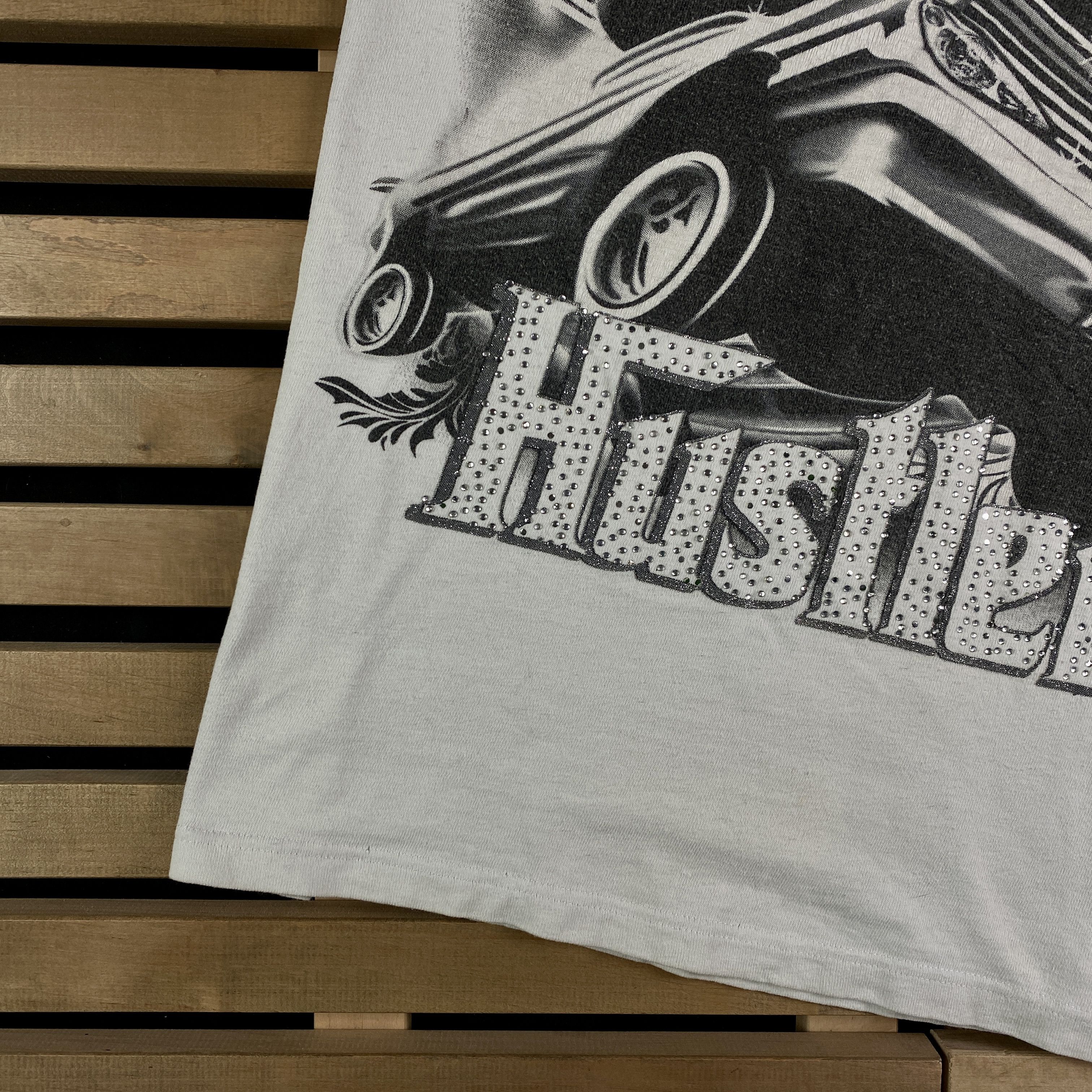 Vintage Mens Vintage T Shirt Hustler Size M Size US M / EU 48-50 / 2 - 3 Thumbnail