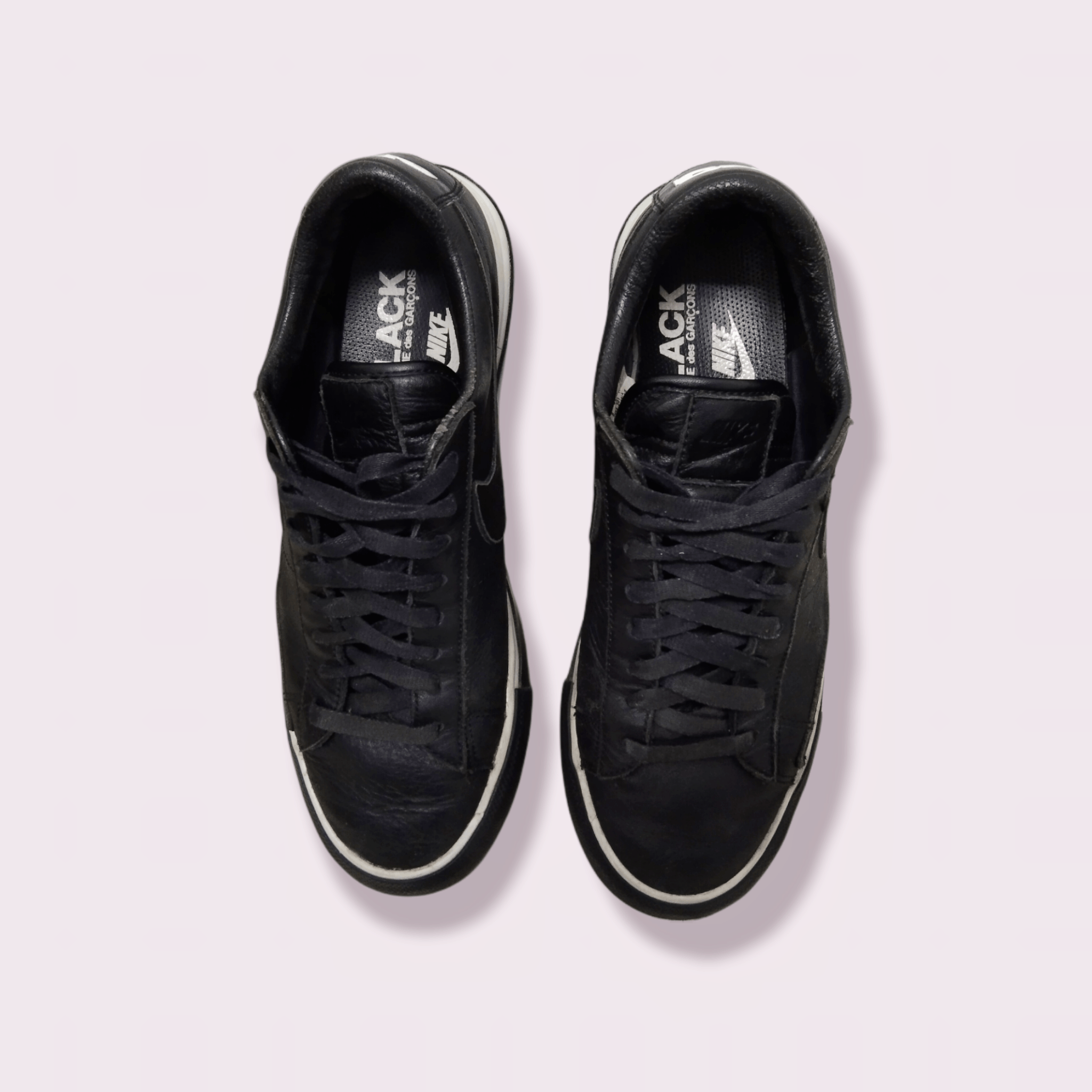Comme des Garcons × Junya Watanabe × Nike CDG X NIKE BLAZER LOW LEATHER Size US 9 / EU 42 - 12 Thumbnail