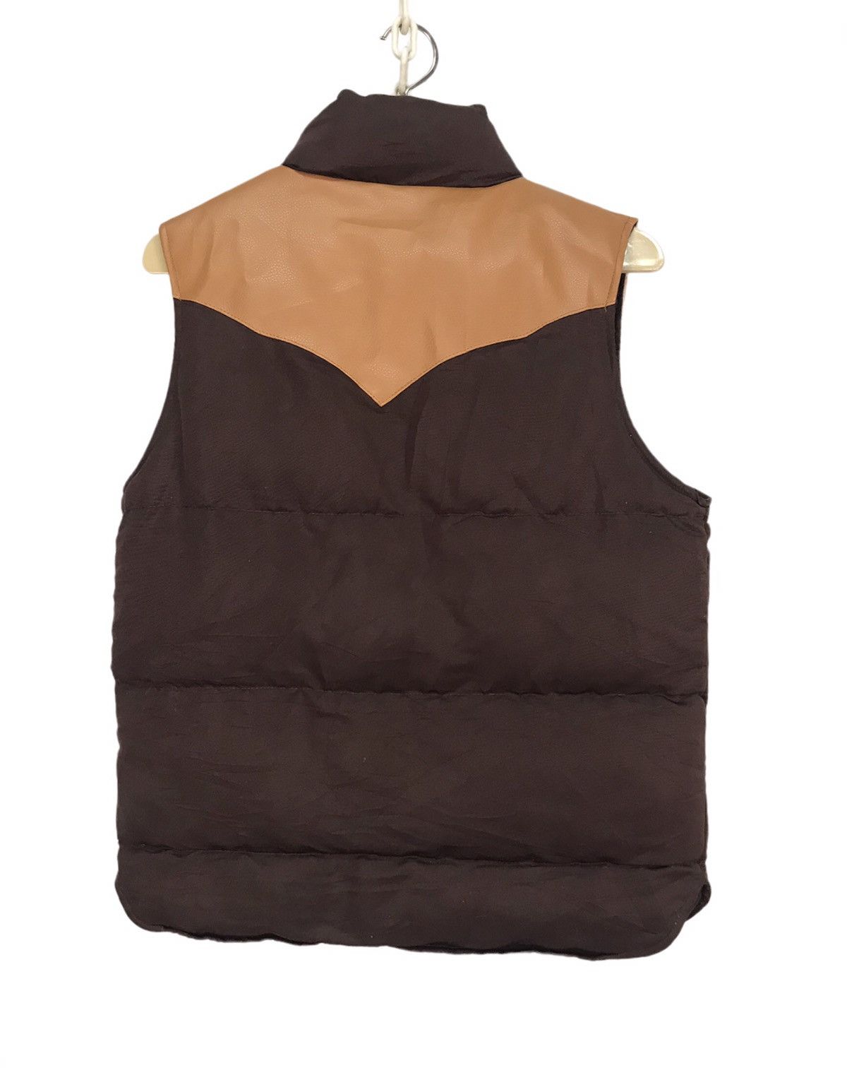 Japanese Brand × Vintage Climb custom made sleeveless snap button puffer jacket Size US M / EU 48-50 / 2 - 2 Thumbnail