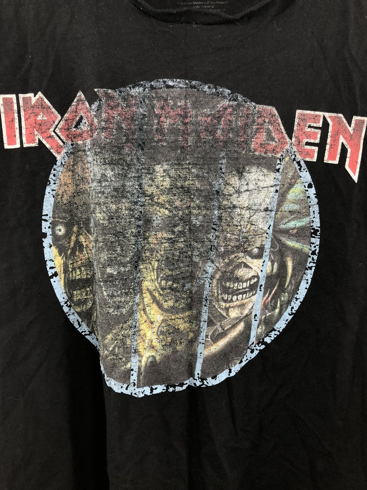 Band Tees × Iron Maiden Iron Maiden T-Shirt Big Logo Black Size 2XL Size US XXL / EU 58 / 5 - 4 Thumbnail