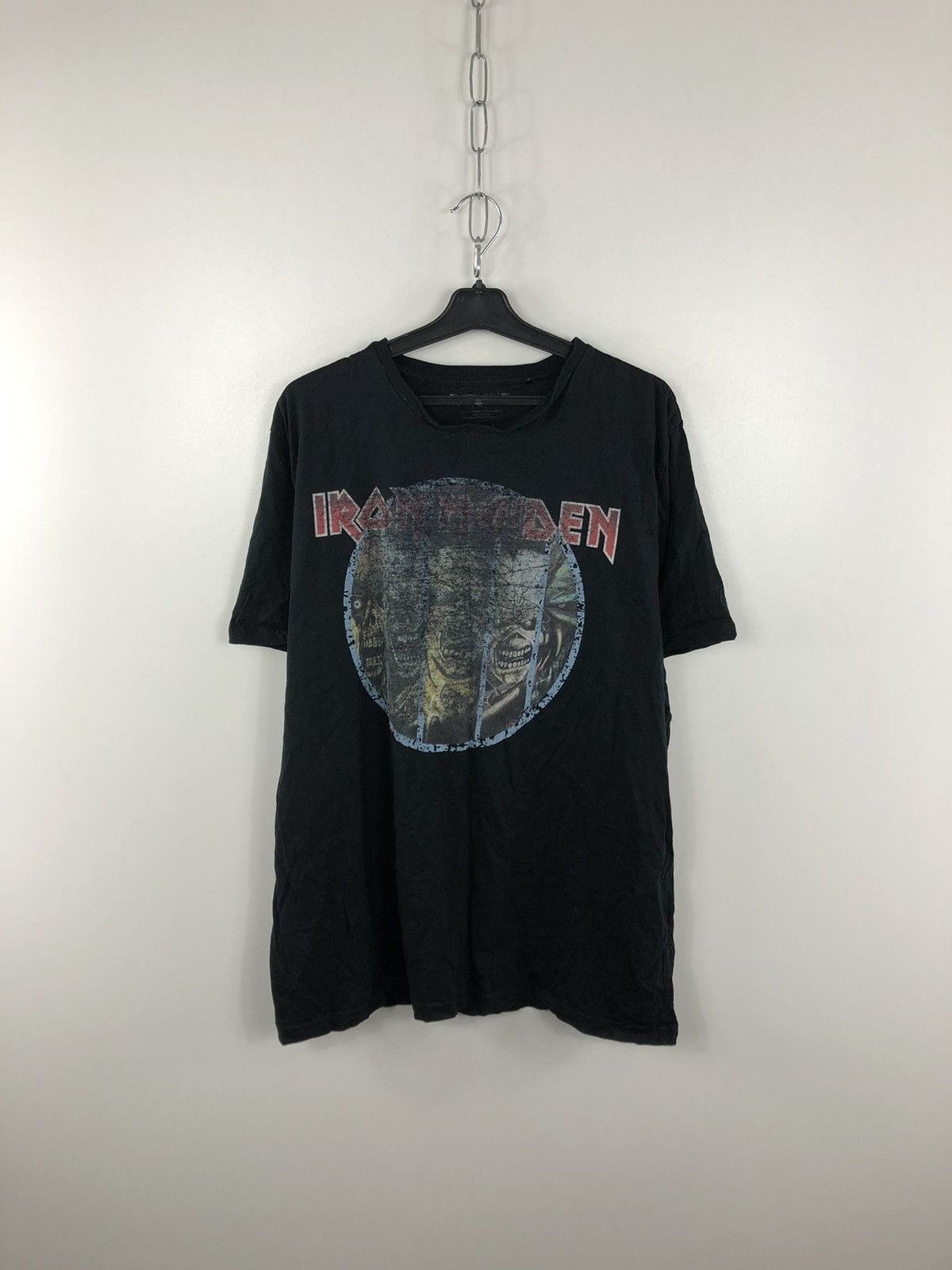 Band Tees × Iron Maiden Iron Maiden T-Shirt Big Logo Black Size 2XL Size US XXL / EU 58 / 5 - 1 Thumbnail