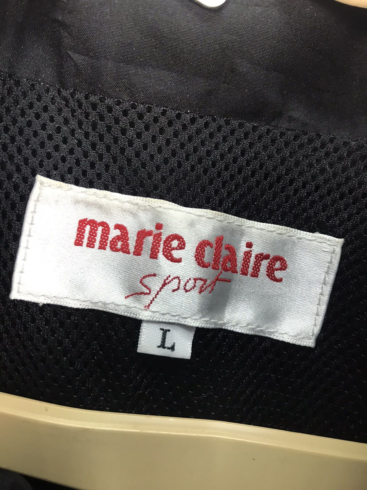 Japanese Brand Marie Claire sport sleeveless zipper jacket hidden hoodie Size US S / EU 44-46 / 1 - 3 Thumbnail