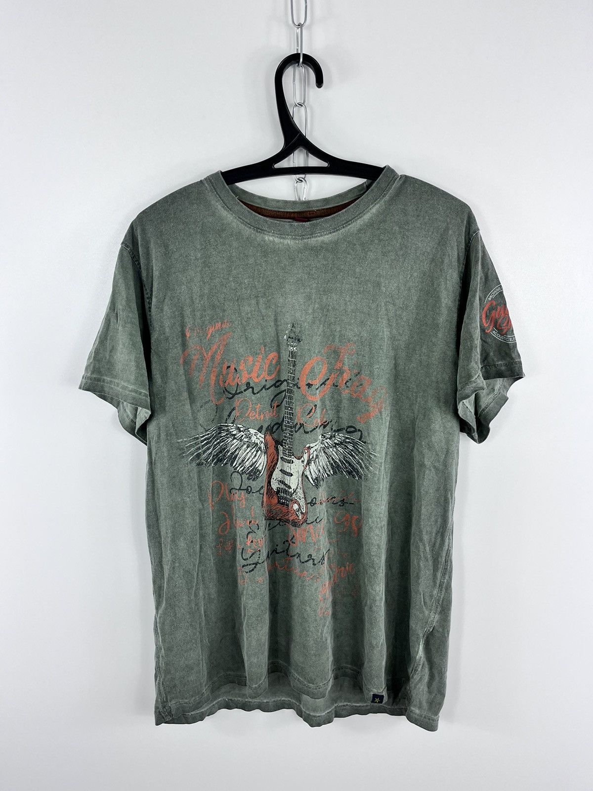 Band Tees × Vintage Vintage Joe Browns T-Shirt Faded Style Guitar Big Logo Sz XL Size US XL / EU 56 / 4 - 1 Thumbnail