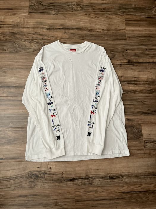 Supreme Supreme AOI Icons L/S Top | Grailed