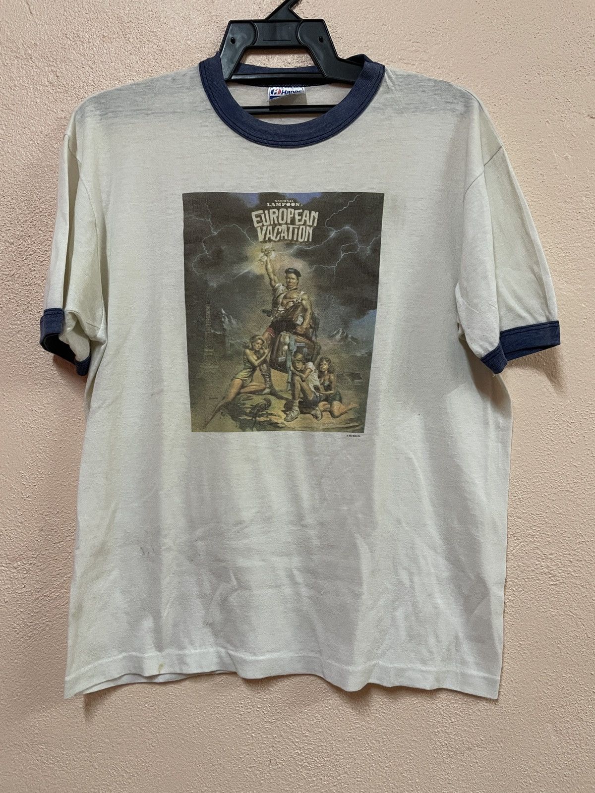 Hanes Vintage National Lampoon’s European Vacation 1985 Hanes punk Size US L / EU 52-54 / 3 - 1 Thumbnail