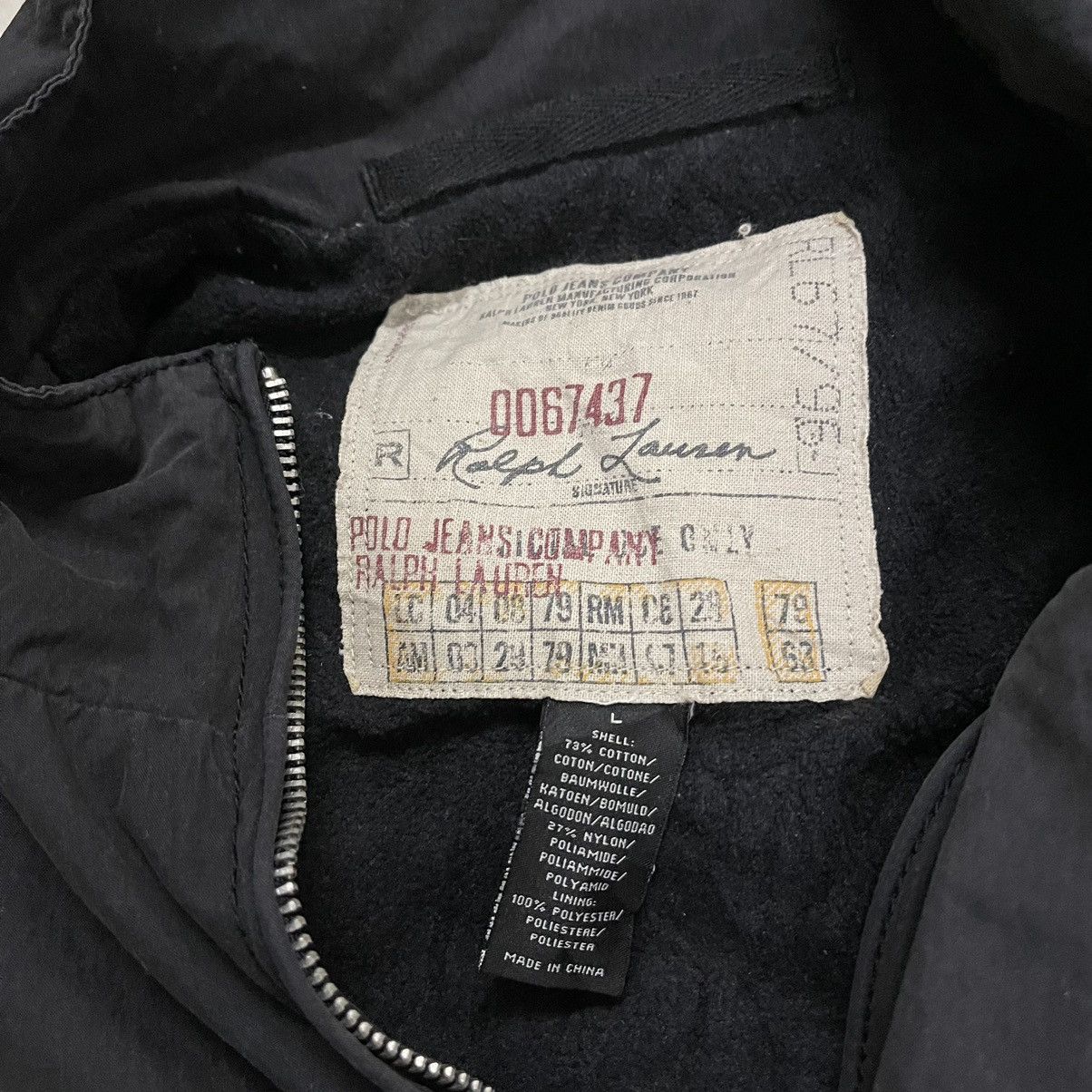 Polo Ralph Lauren Polo jeans by ralph lauren jacket zipper Size US L / EU 52-54 / 3 - 11 Thumbnail