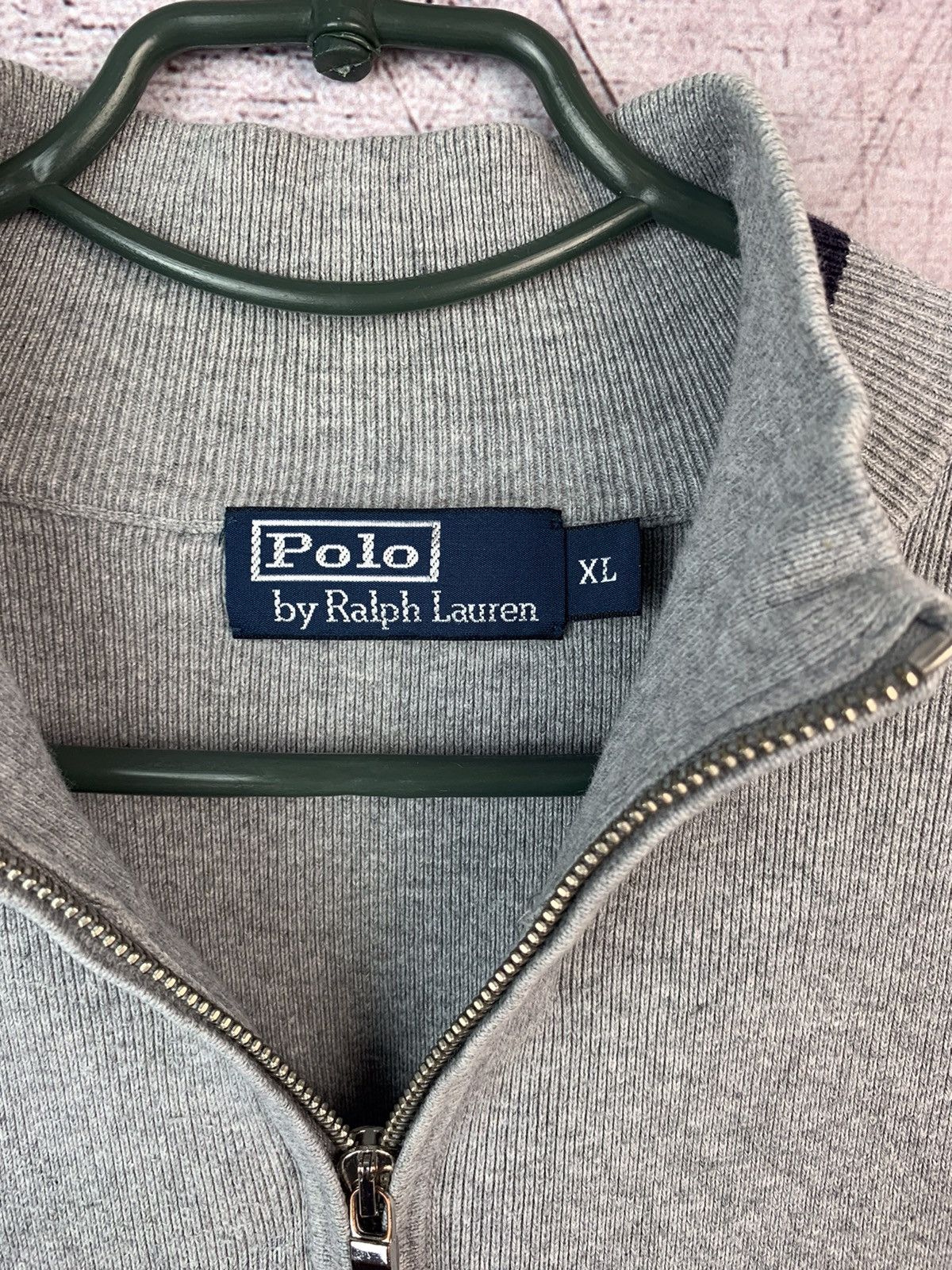 Polo Ralph Lauren × Ralph Lauren Polo Ralph Lauren Vintage Full Zip Sweater Size US XL / EU 56 / 4 - 9 Thumbnail