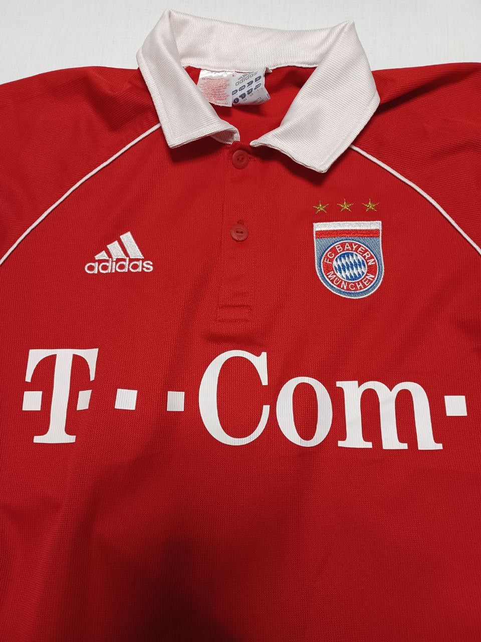 Adidas BAYERN MUNICH 2005 home kit jersey soccer football Size US S / EU 44-46 / 1 - 3 Thumbnail