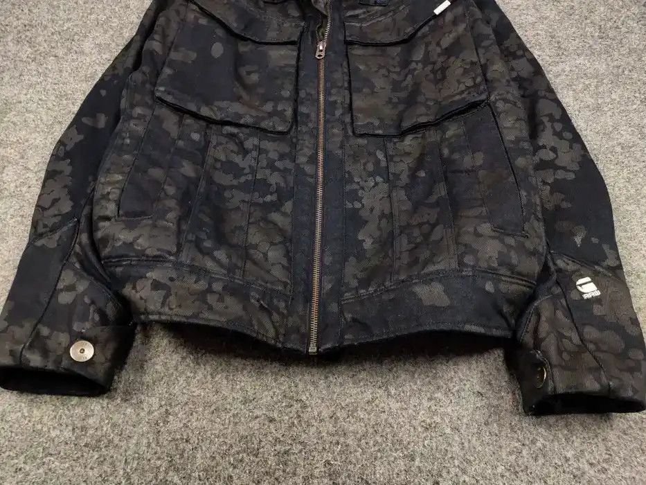 G-Star G Star Raw For The Oceans Occotic Vodan HDD 3D Denim Jacket Size US M / EU 48-50 / 2 - 4 Thumbnail