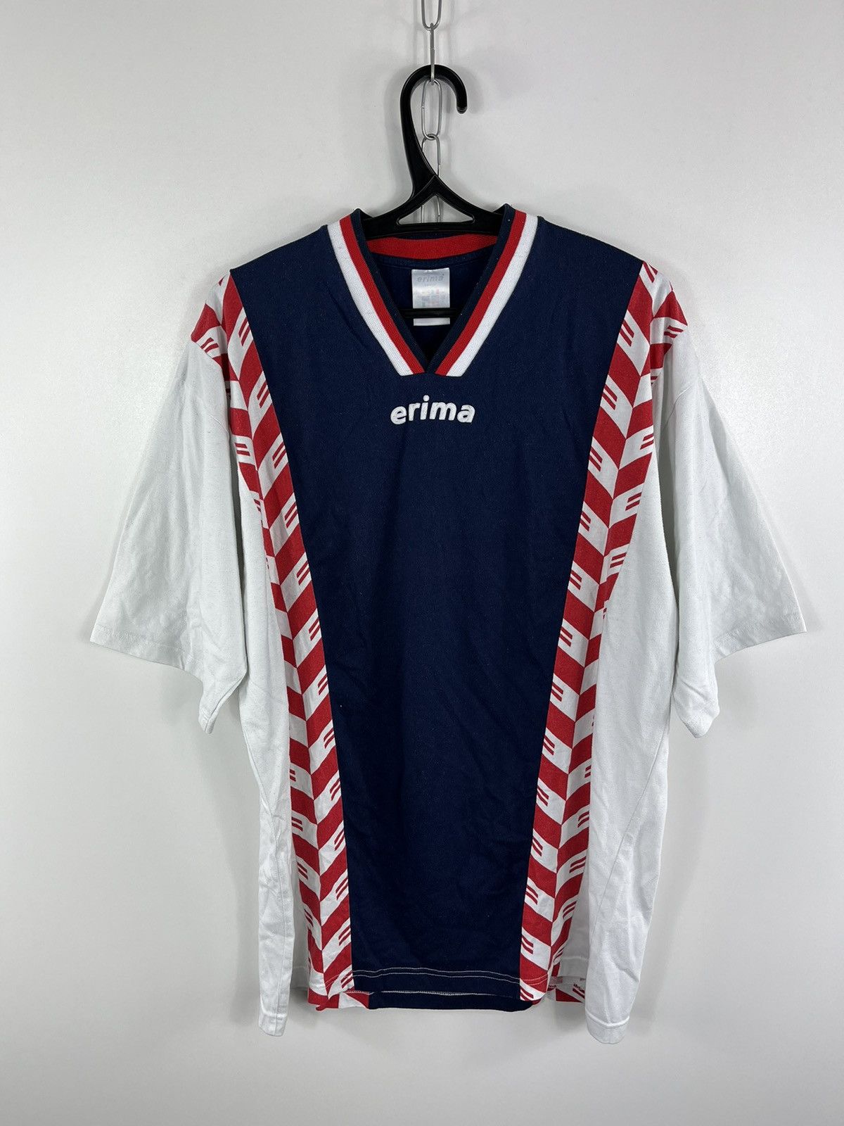 Erima Vintage Erima T-Shirt V-Neck Heavy Cotton Size XXL Size US XXL / EU 58 / 5 - 1 Thumbnail