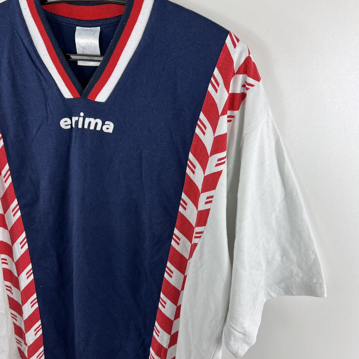 Erima Vintage Erima T-Shirt V-Neck Heavy Cotton Size XXL Size US XXL / EU 58 / 5 - 3 Thumbnail