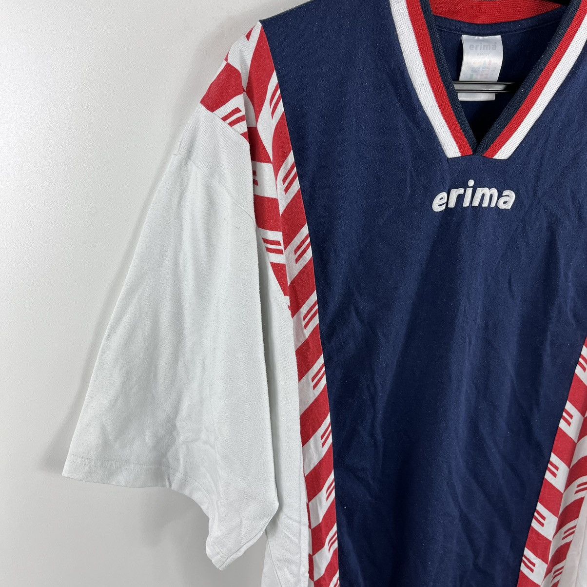Erima Vintage Erima T-Shirt V-Neck Heavy Cotton Size XXL Size US XXL / EU 58 / 5 - 2 Thumbnail