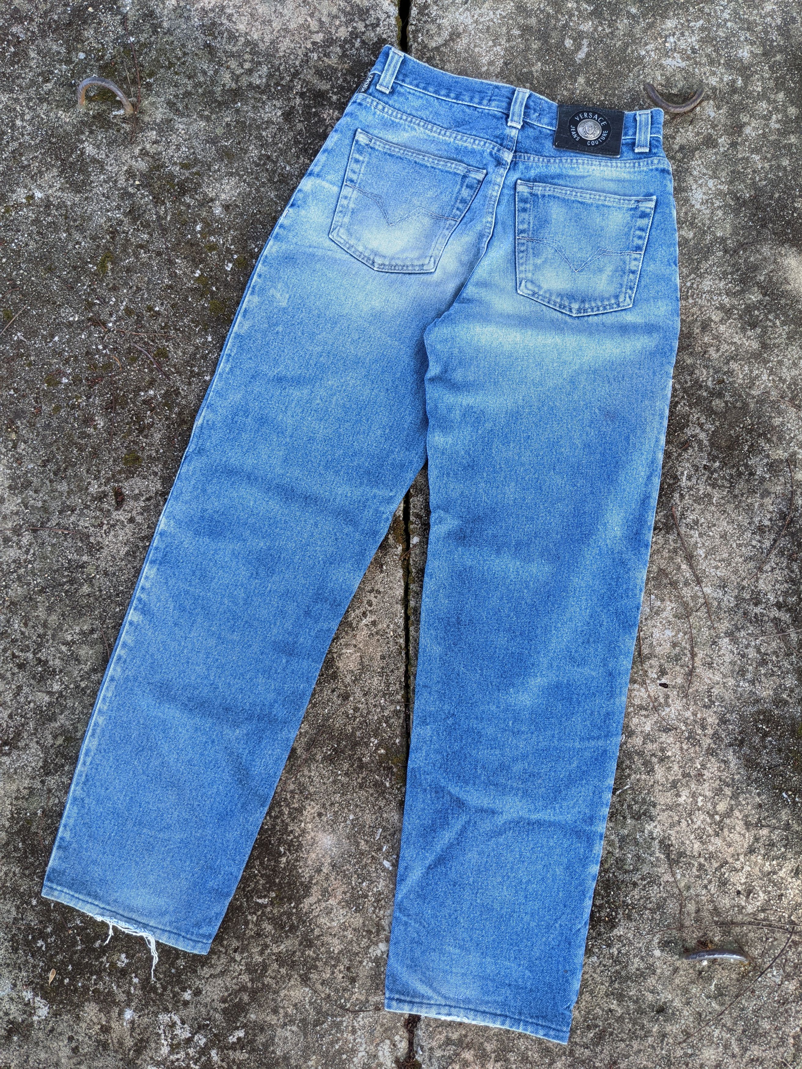 Versace Jeans Couture ⚡️Steals⚡️ Distressed Versace Jeans Couture Denim Size US 28 / EU 44 - 2 Thumbnail