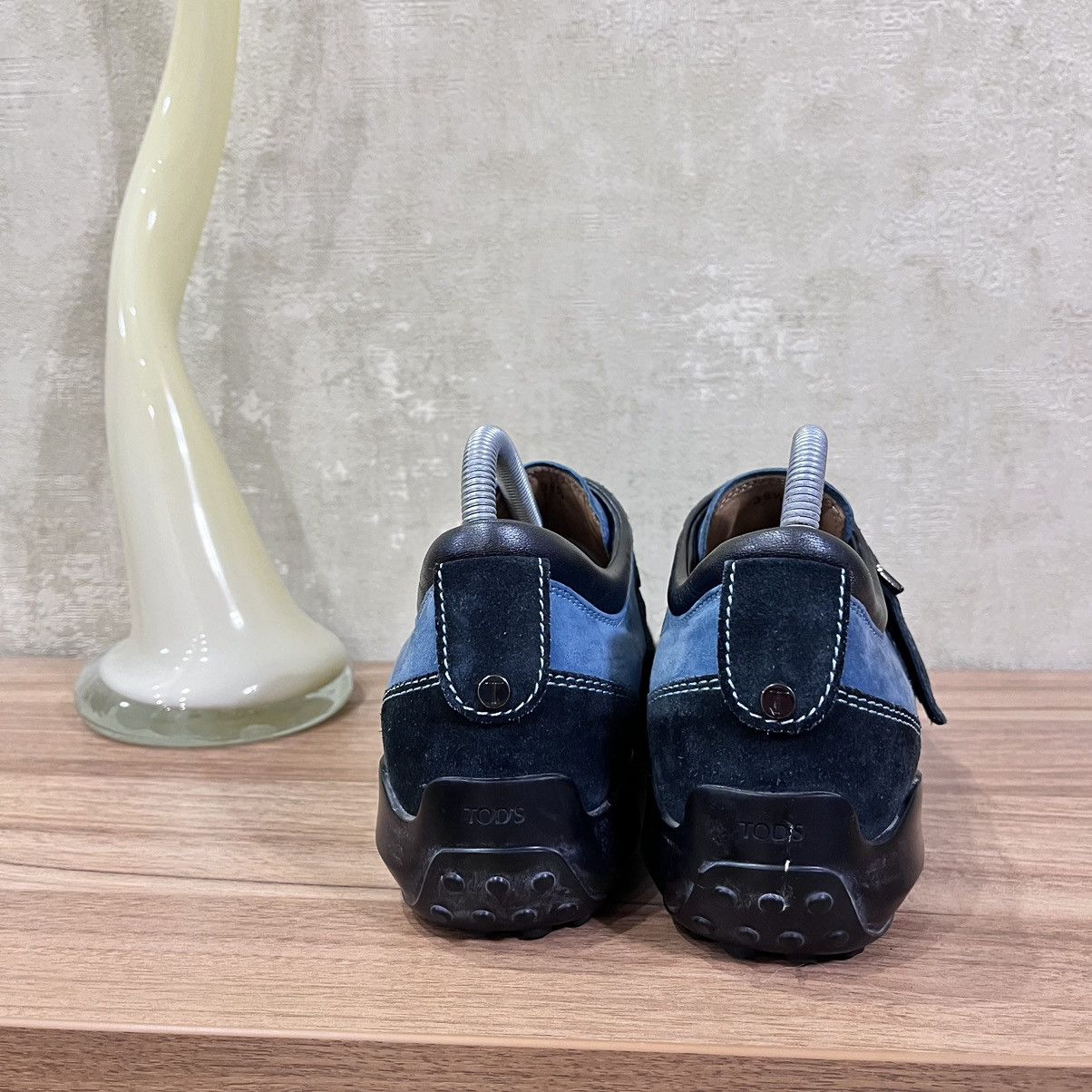 Designer × Tod's Tod’s Formal Shoes Suede Sneakers Navy Size 38,5 Size US 6 / EU 39 - 4 Thumbnail