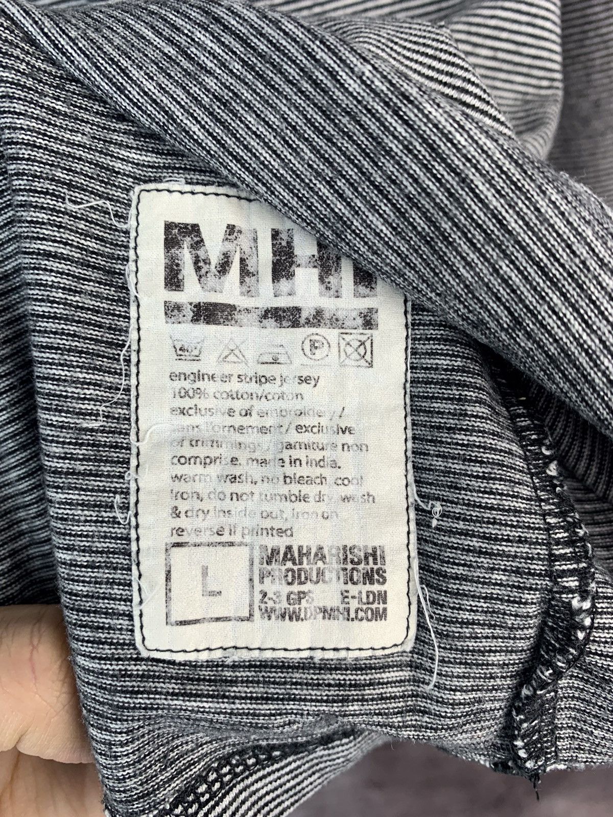 Maharishi × Vintage Maharishi Logo Long Sleeve T-Shirt Size US L / EU 52-54 / 3 - 7 Thumbnail