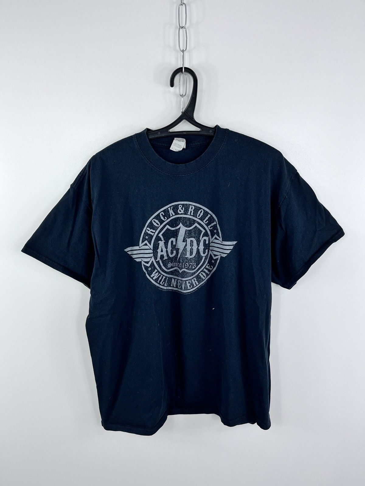 AC/DC × Band Tees Ac/Dc T-Shirt Will Never Die Big Logo Black Size XL Size US XL / EU 56 / 4 - 1 Thumbnail