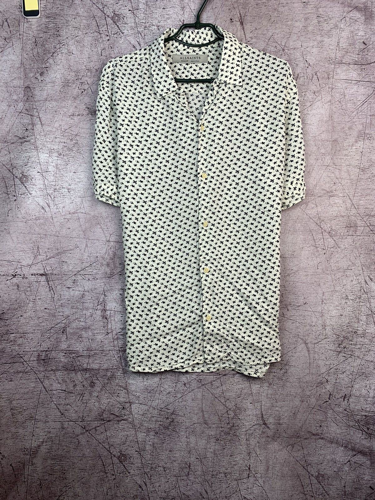 Allsaints Allsaints Mens Hawaiian Love Shirt Size US M / EU 48-50 / 2 - 1 Thumbnail