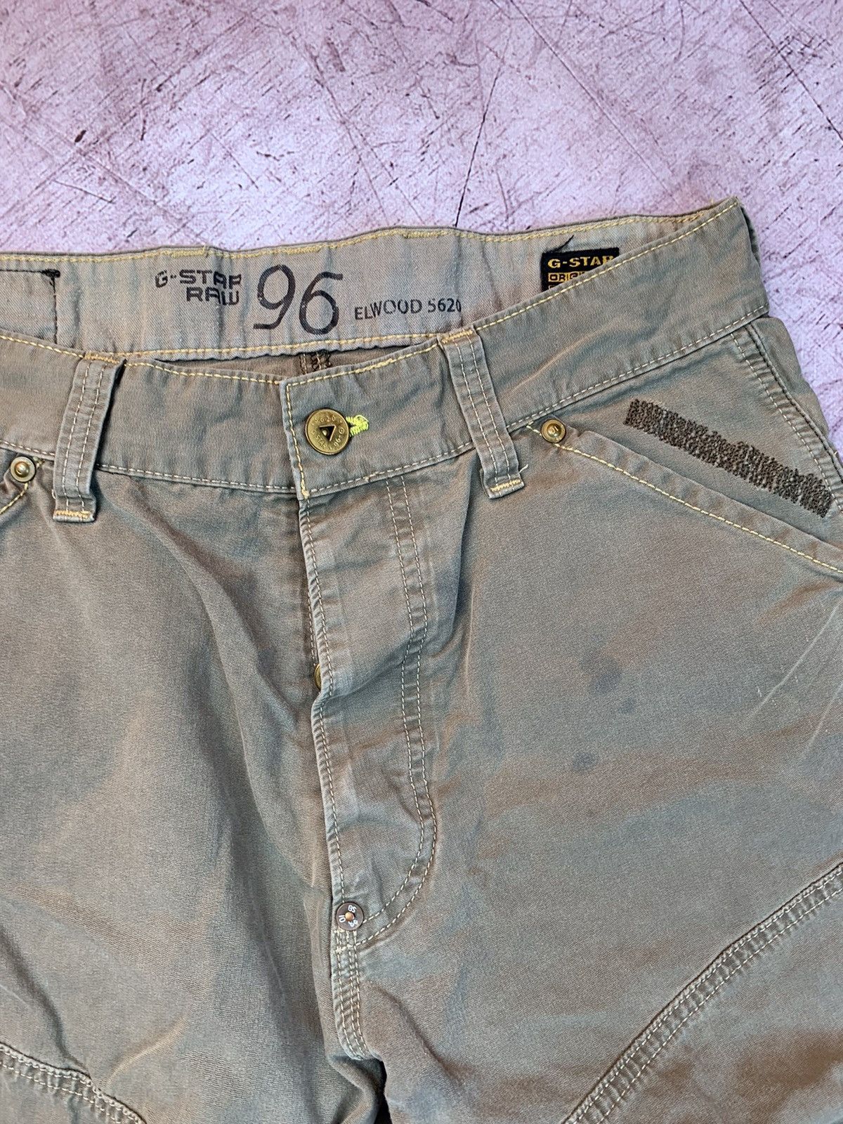 G-Star × Vintage G Star Raw vintage double knee jeans denim pants Size US 34 / EU 50 - 11 Thumbnail