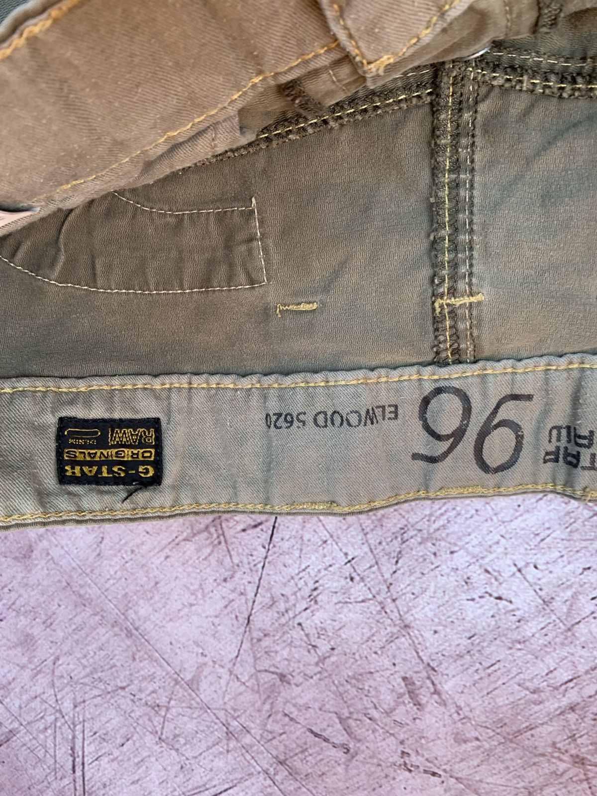 G-Star × Vintage G Star Raw vintage double knee jeans denim pants Size US 34 / EU 50 - 15 Thumbnail