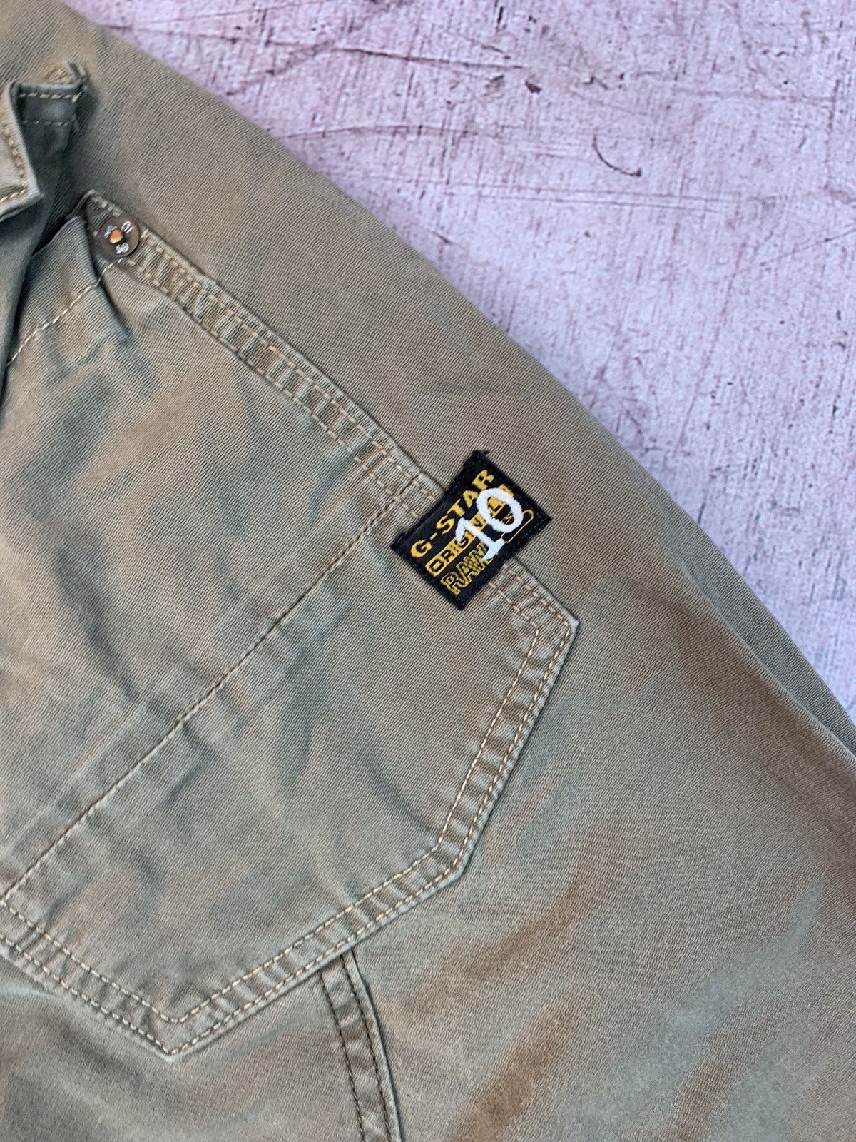 G-Star × Vintage G Star Raw vintage double knee jeans denim pants Size US 34 / EU 50 - 8 Thumbnail