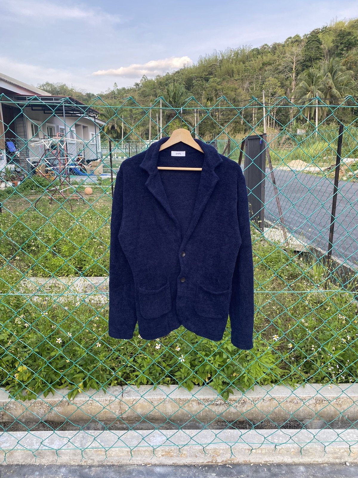 Japanese Brand × SHIPS ⚡️Steals⚡️ Ships Shaggy Cardigan Size L / US 10 / IT 46 - 1 Thumbnail