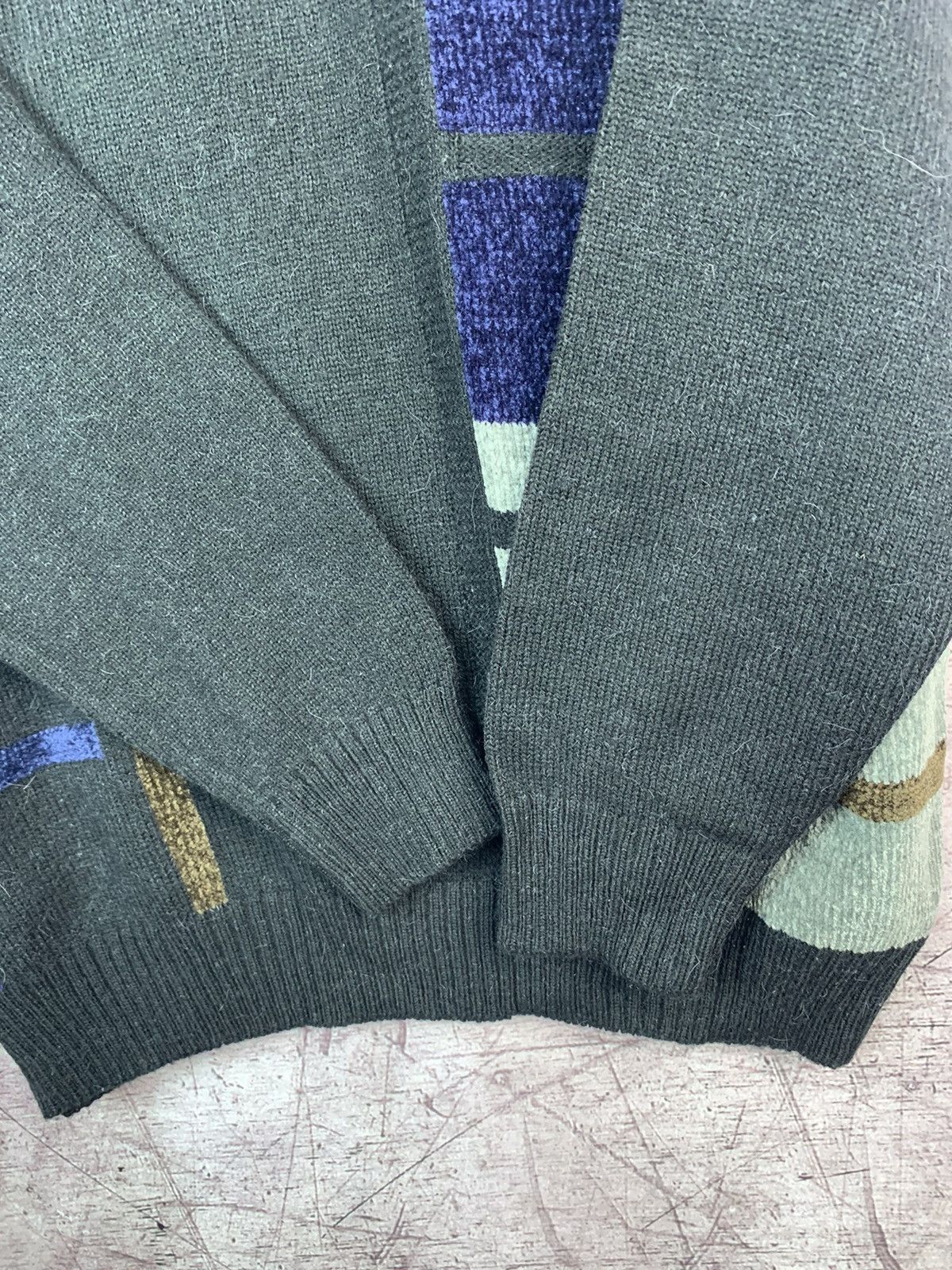 Roberto Cavalli 90s Vintage Renato Cavalli Coloured Mens Sweater Size US M / EU 48-50 / 2 - 5 Thumbnail